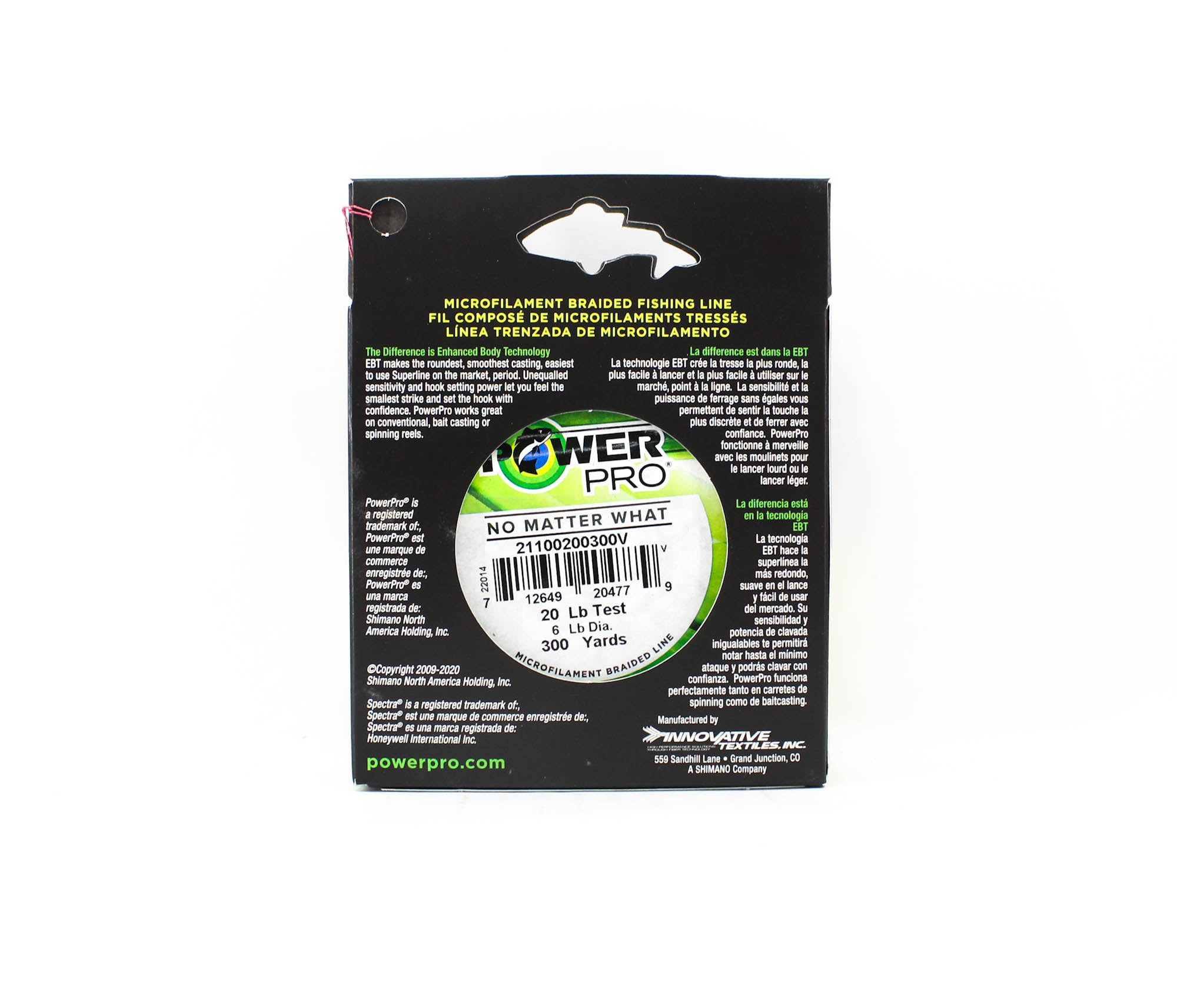 Power Pro Braided Spectra Line 20lb by 300yds Red (4779)