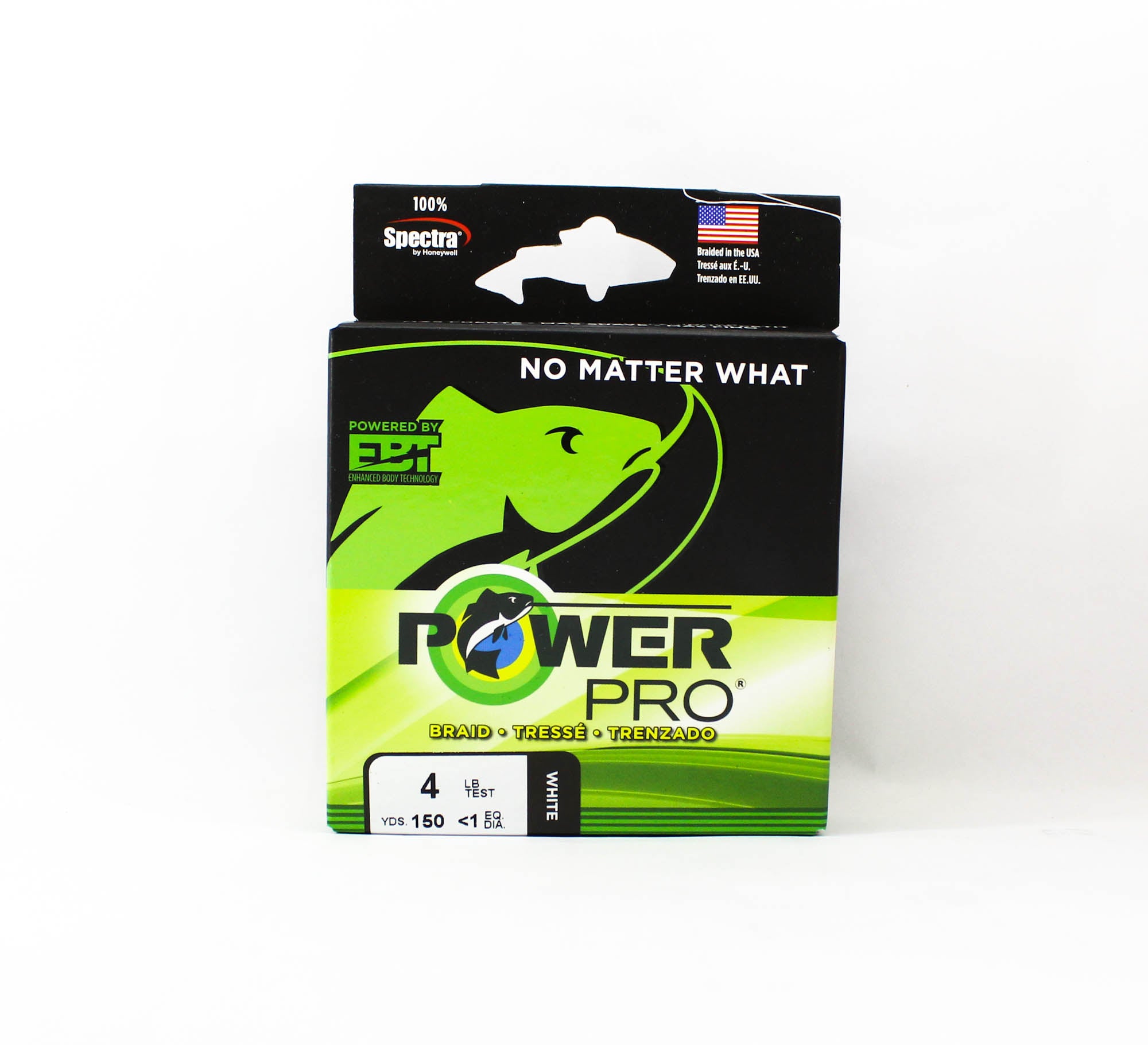 Power Pro Braided Spectra Line 4lb x 150yds White (7664)