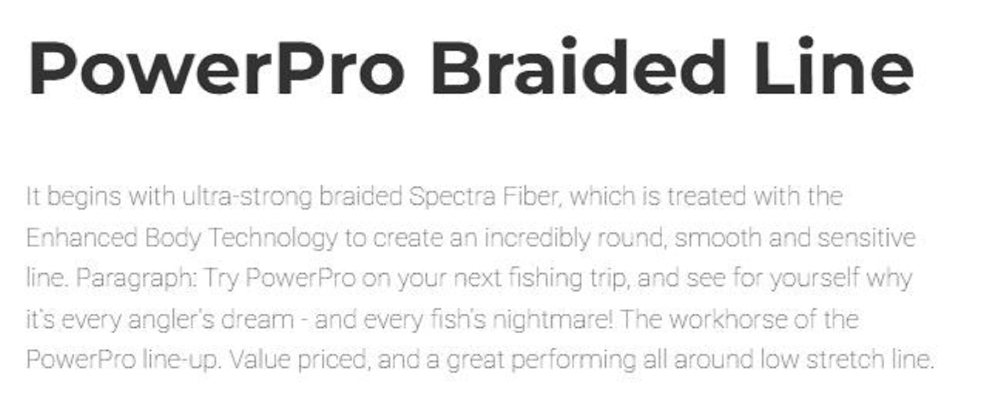 Power Pro Braided Spectra Line 4lb x 300yds Red (7695)