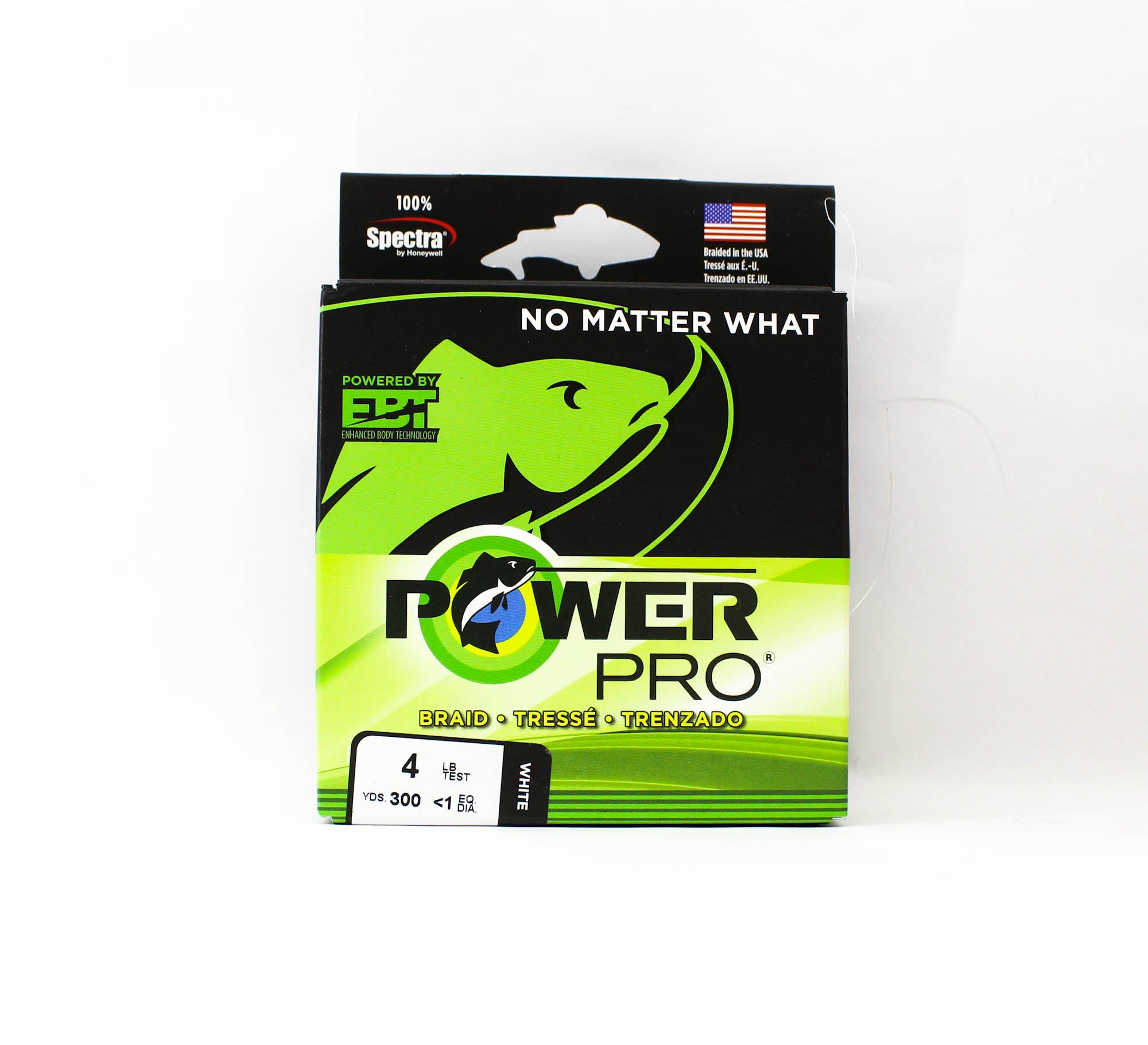 Power Pro Braided Spectra Line 4lb x 300yds White (7701)