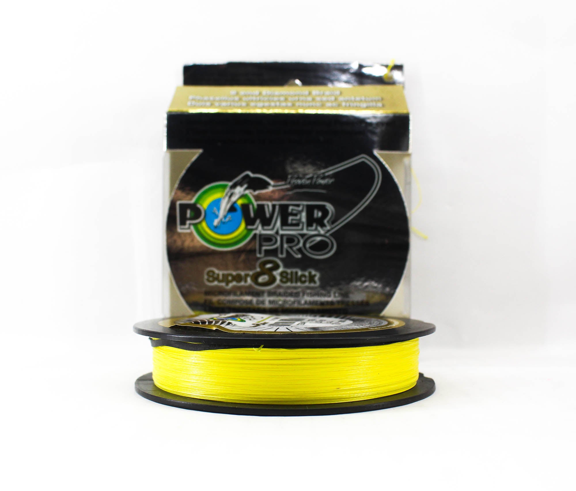 Power Pro Super 8 Slick Spectra Line 8lb by 150yds Yellow (2569)