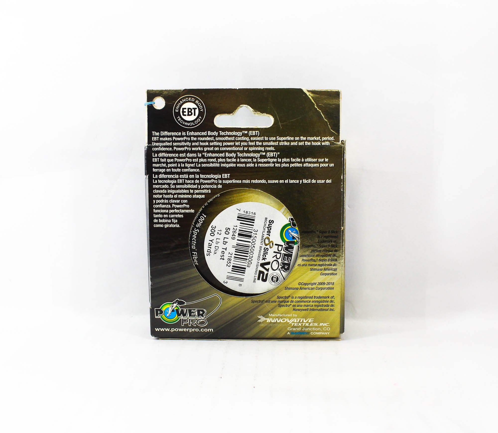 Power Pro Super 8 Slick Version 2 Spectra Line 50lb by 300yds Blue (8523)