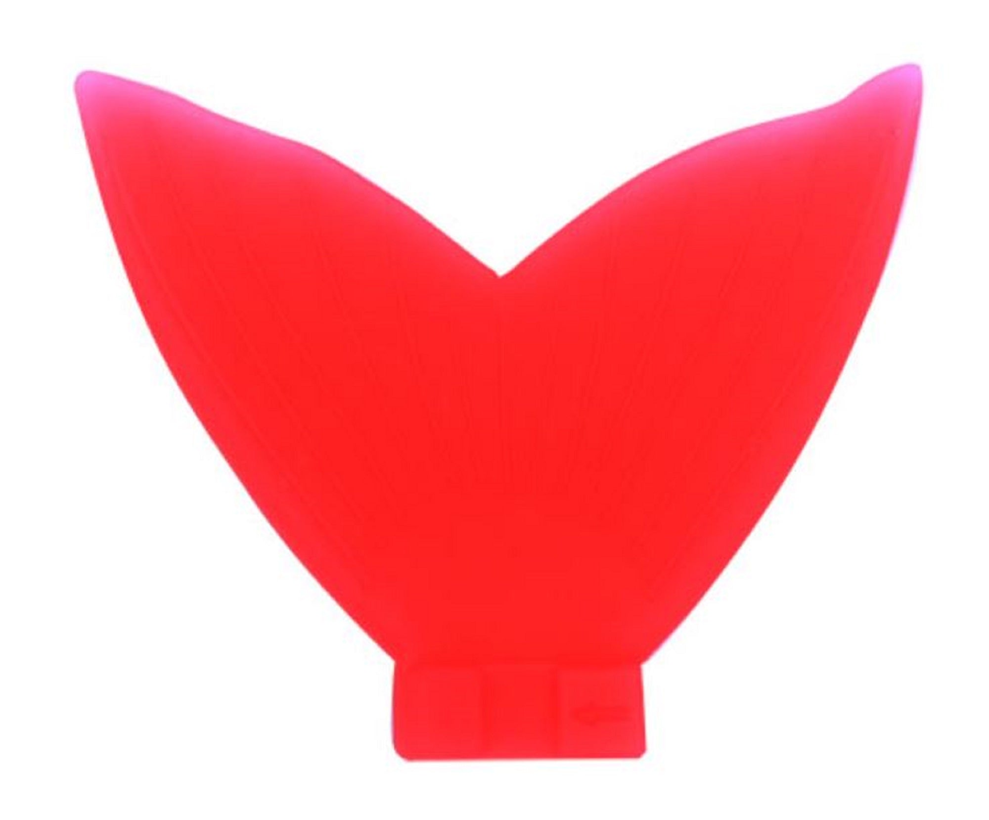 Glideway 176 Swimbait Spare Tail Transparent Red (3326)