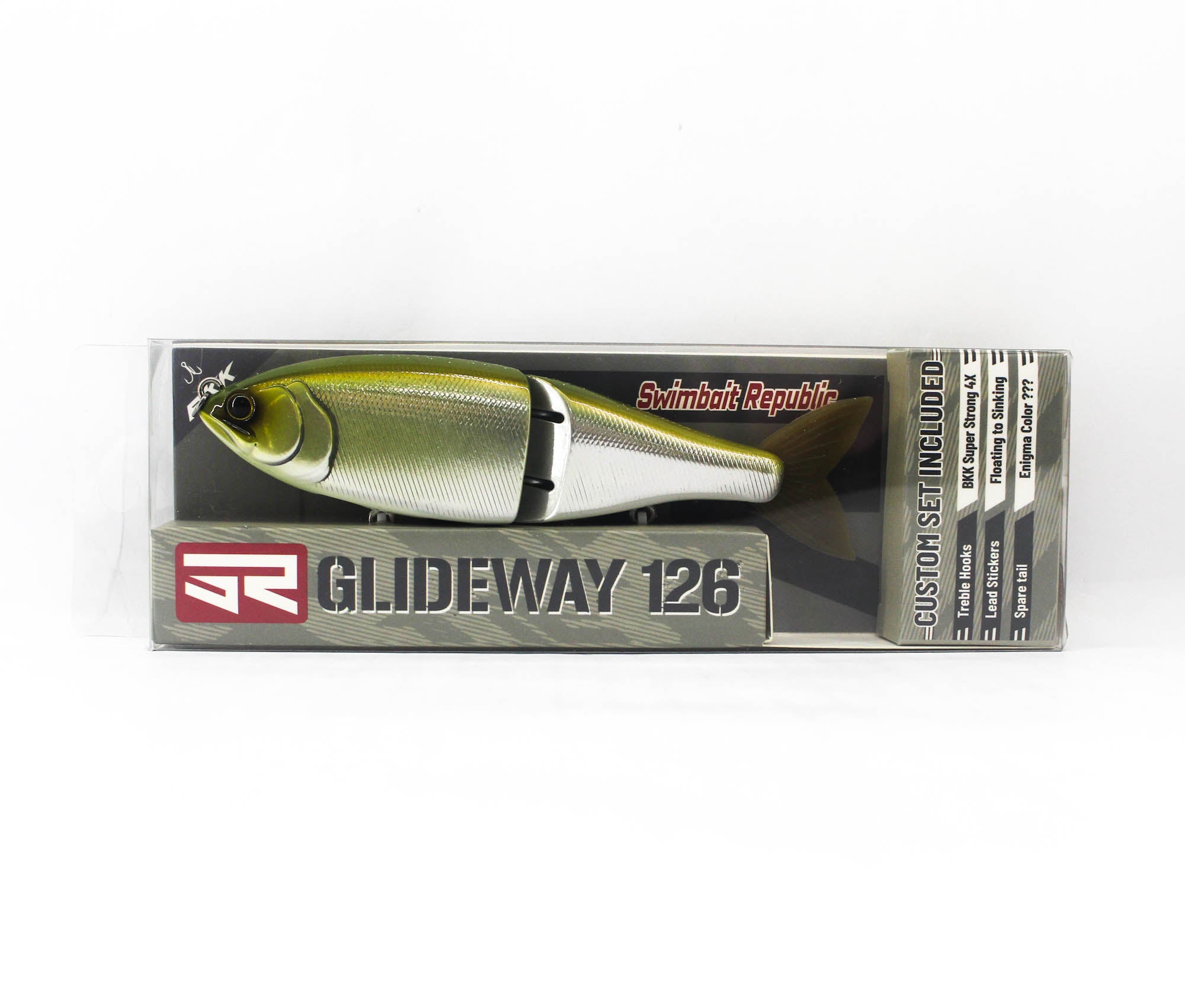 Glideway 126 Swimbait Floating Lure Greenade (3456)
