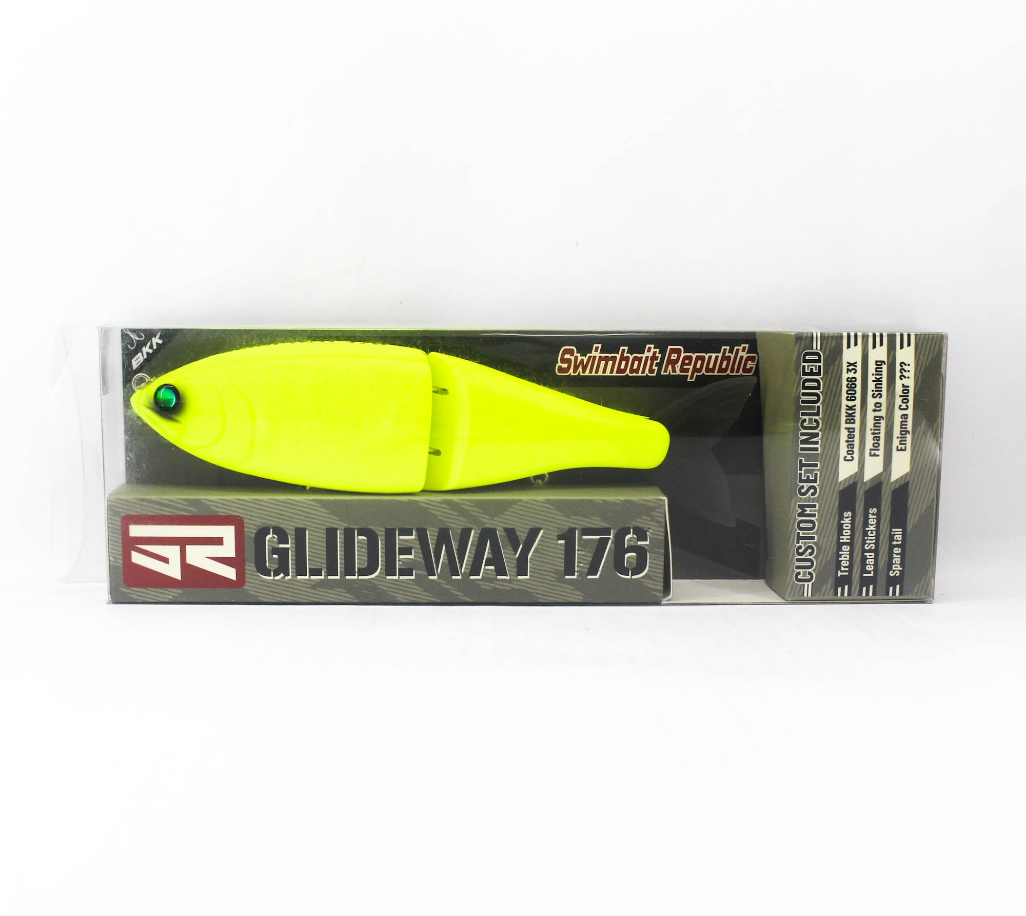 Glideway 176 Swimbait Floating Lure Matte Yellow (3487)