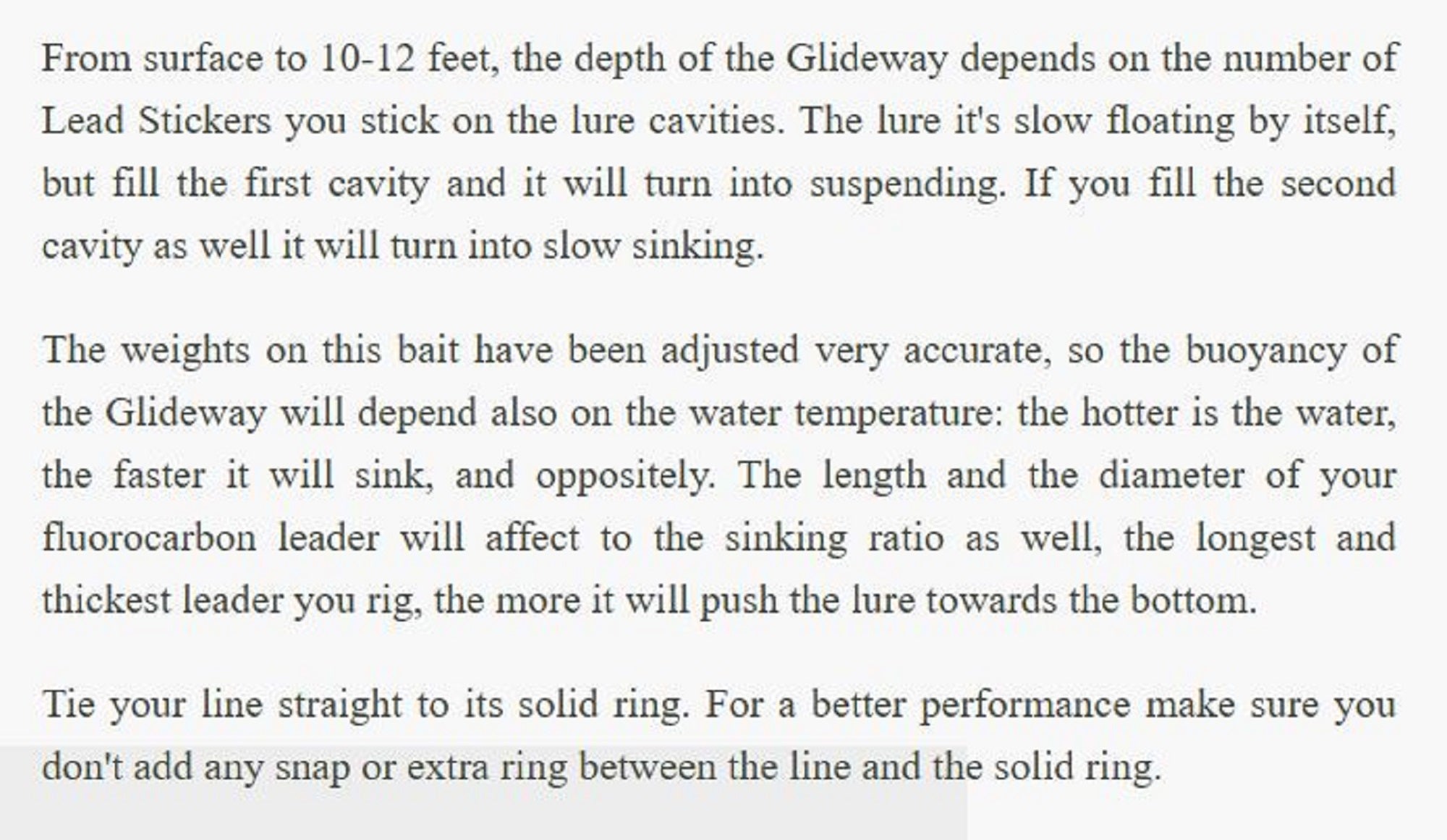 Glideway 176 Swimbait Floating Lure Green Glass (3586)