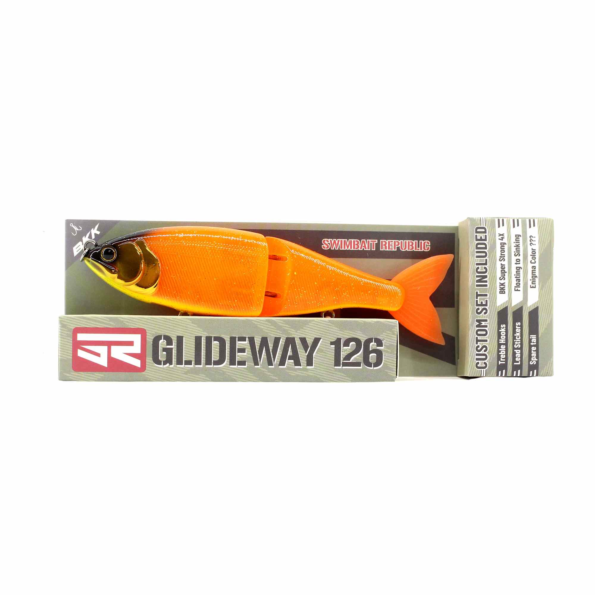 Glideway 126 Swimbait Floating Lure Sunset (3838)