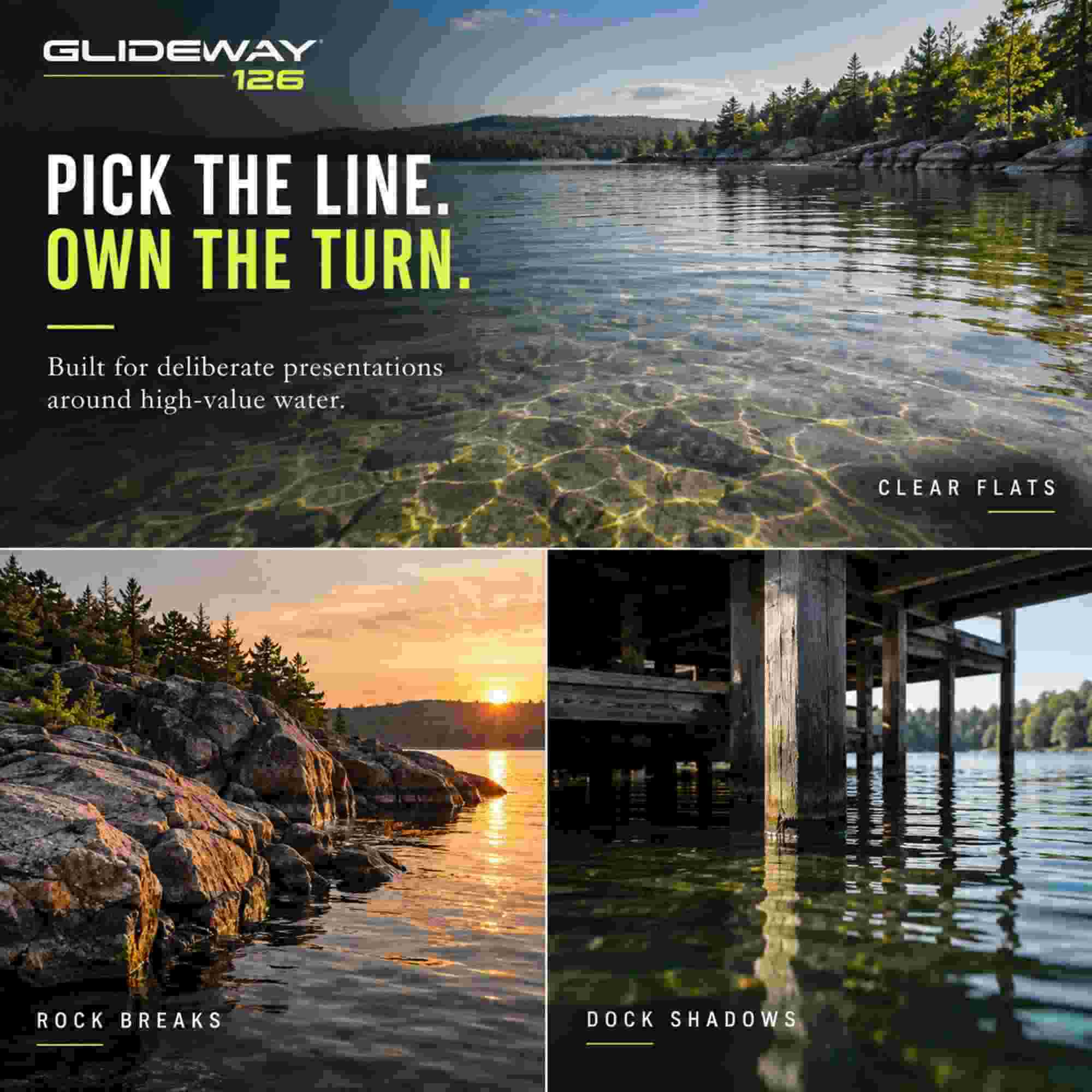 Glideway 126 Swimbait Floating Lure Sunset (3838)