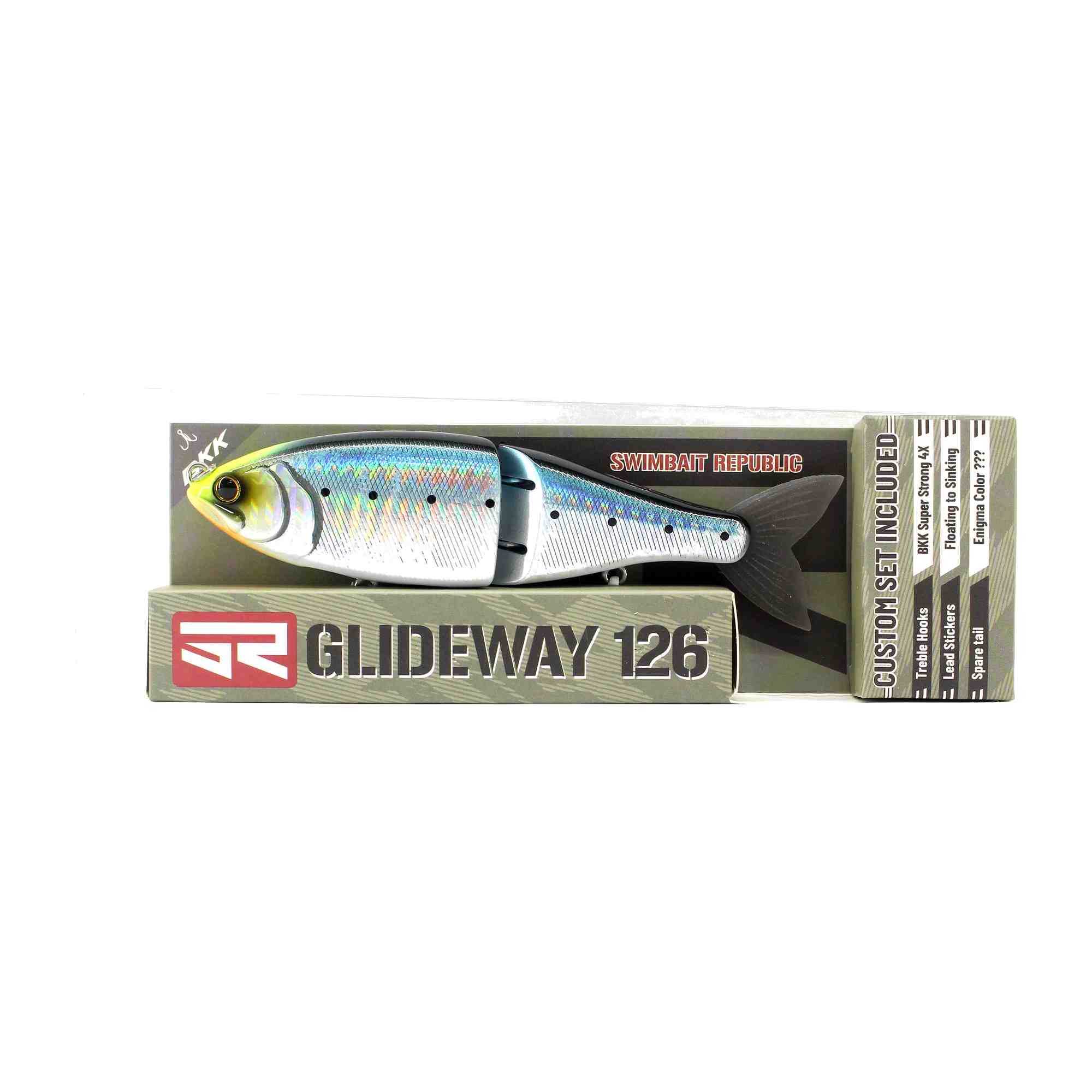 Glideway 126 Swimbait Floating Lure JDM Sardine (3845)