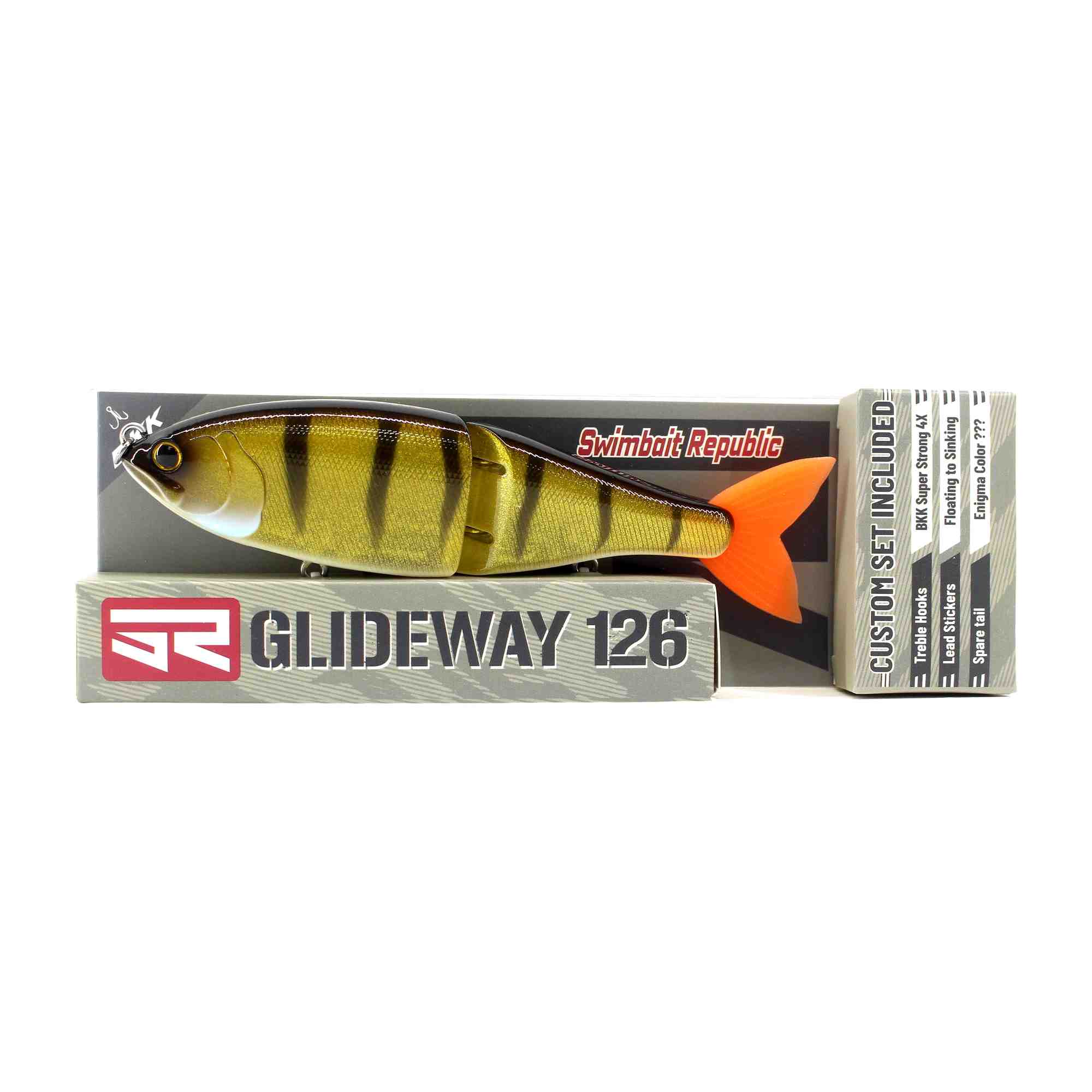Glideway 126 Swimbait Floating Lure Gold Ship (3876)