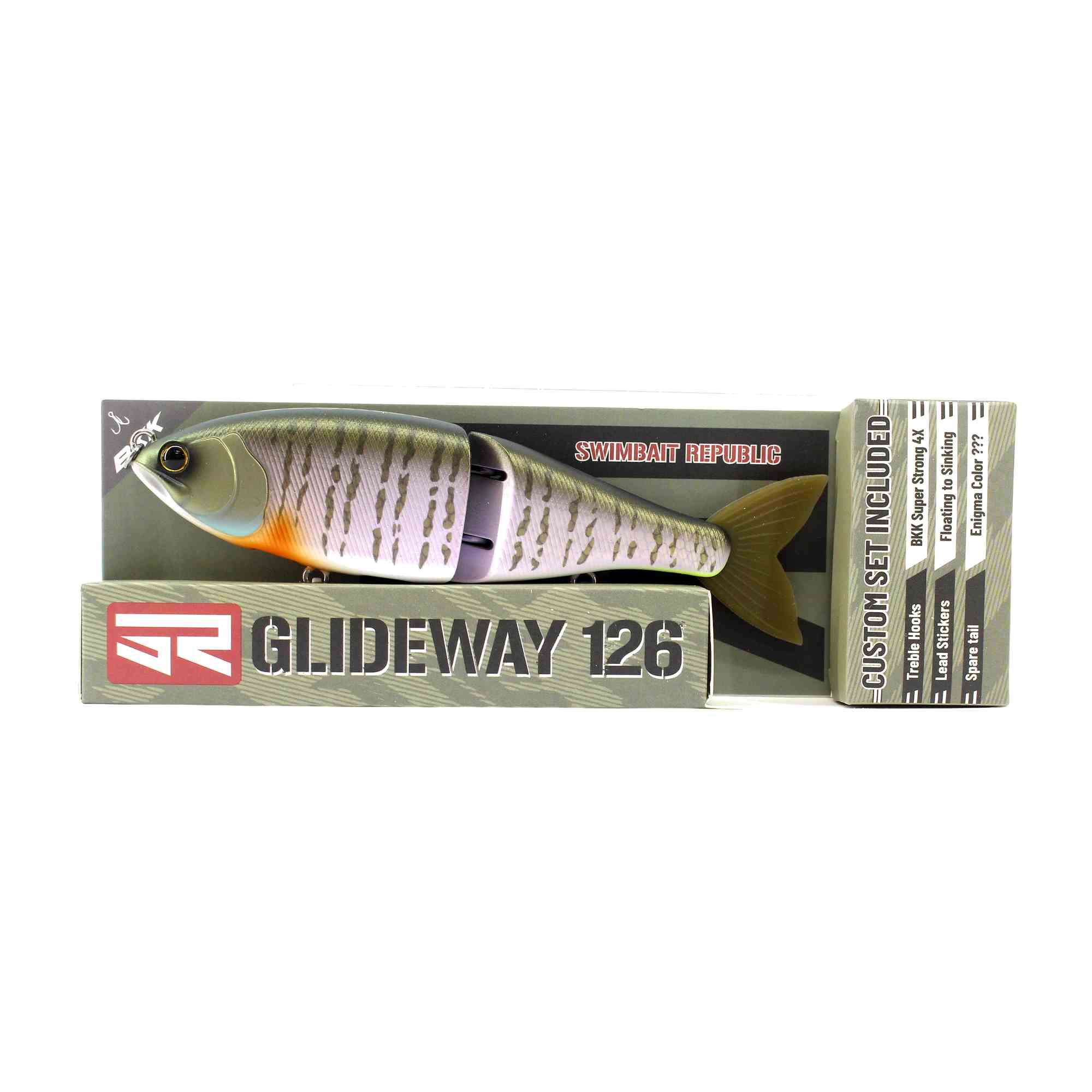 Glideway 126 Swimbait Floating Lure Blanket OG (3913)