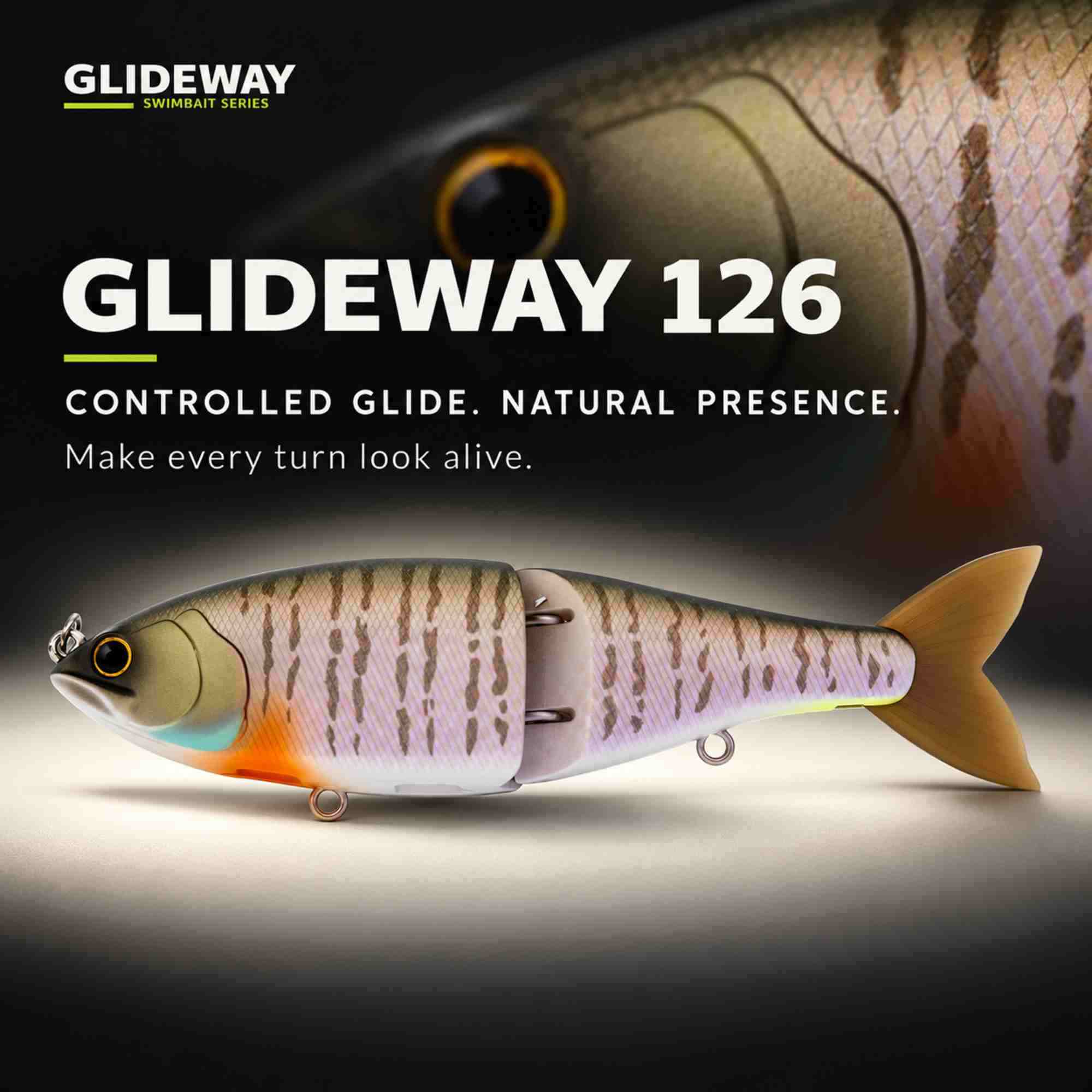 Glideway 126 Swimbait Floating Lure Blanket OG (3913)