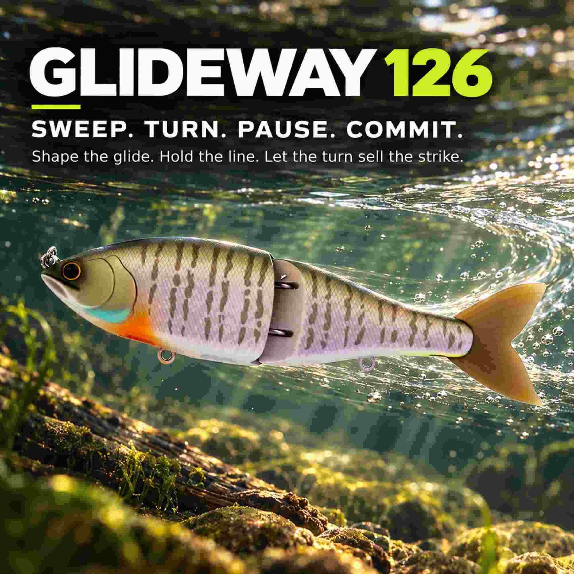 Glideway 126 Swimbait Floating Lure Blanket OG (3913)
