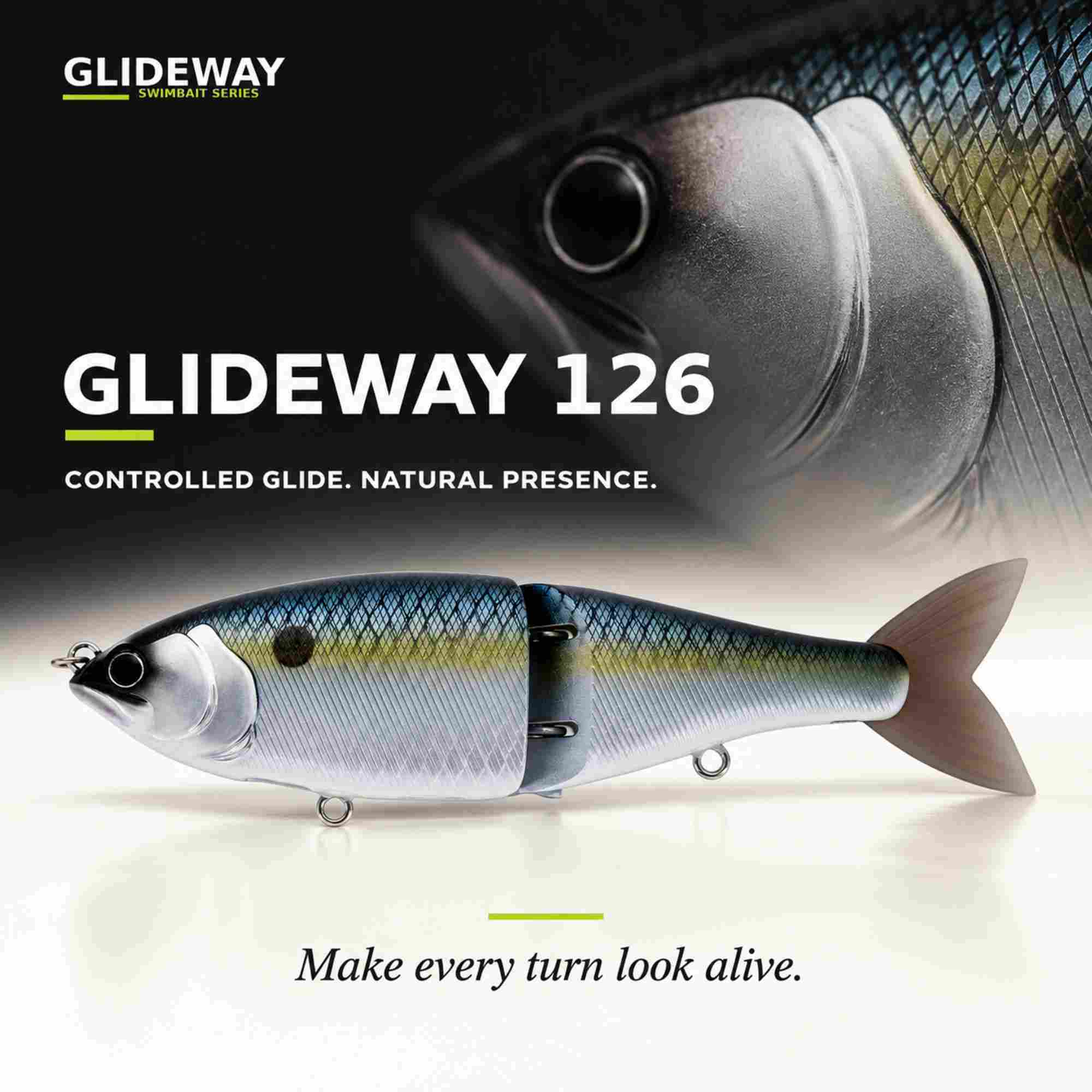 Glideway 126 Swimbait Floating Lure Blanket Shad (3944)