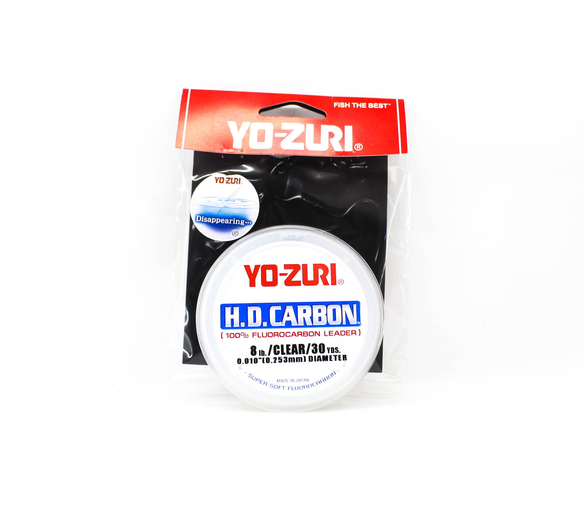 Yo Zuri Duel H.D Carbon Fluorocarbon 30 yds 8 lb R885-CL (0856)