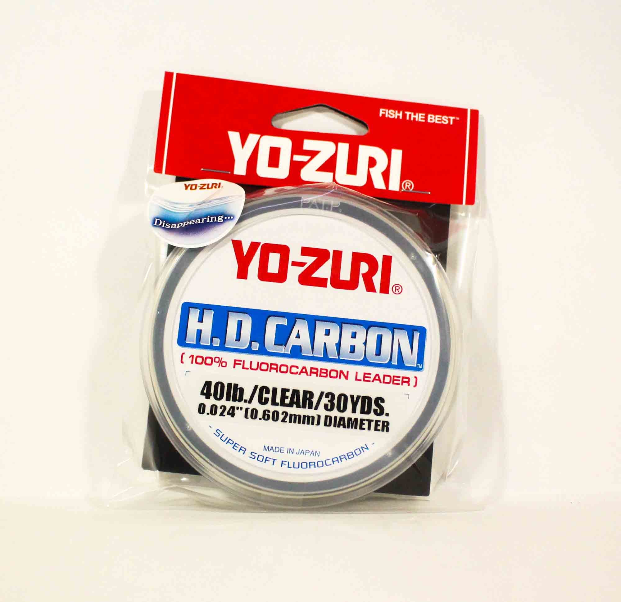 Yo Zuri Duel H.D Carbon Fluorocarbon 30 yds 40 lb R892-CL (0924)