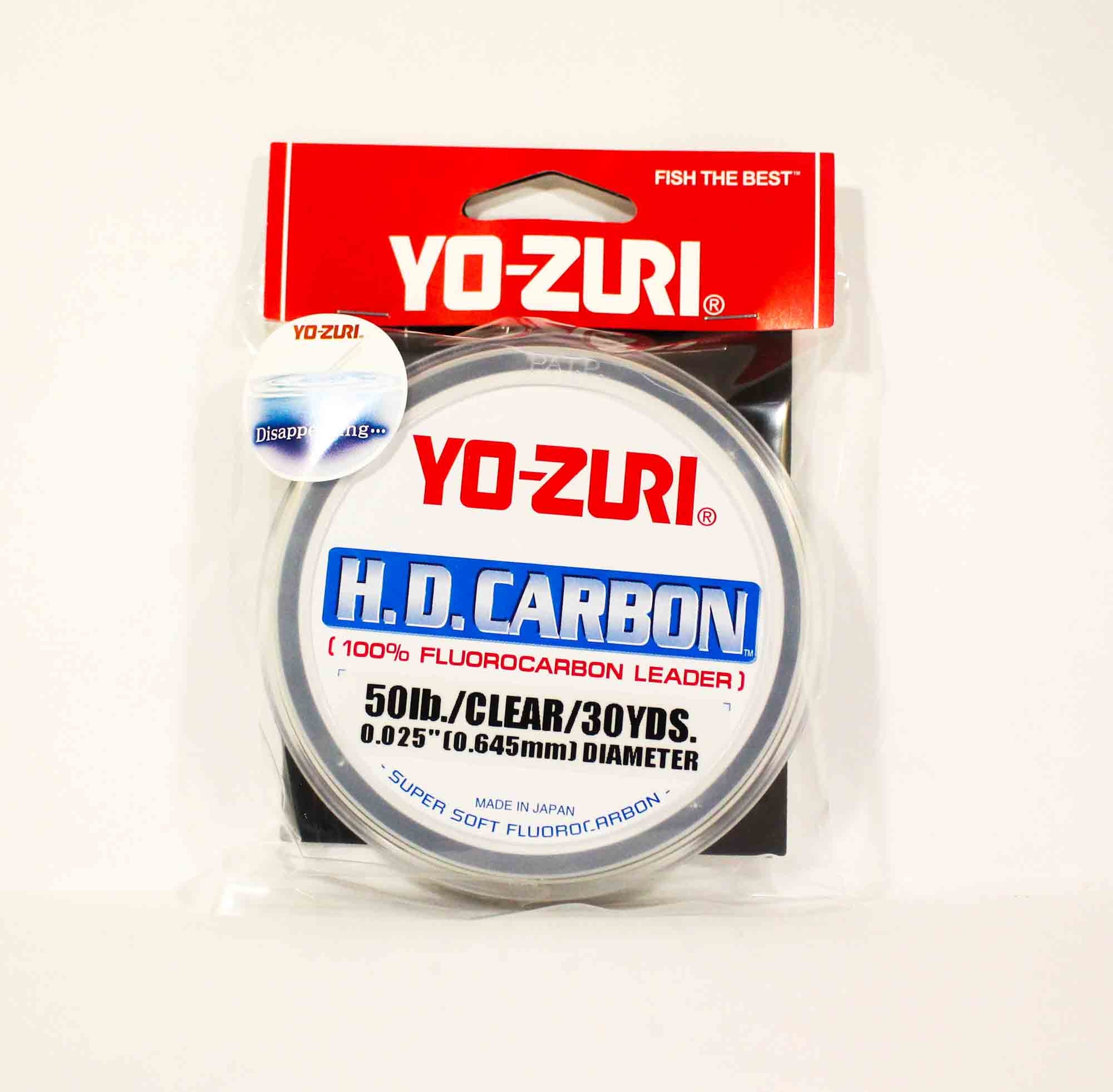 Yo Zuri Duel H.D Carbon Fluorocarbon 30 yds 50 lb R893-CL (0931)