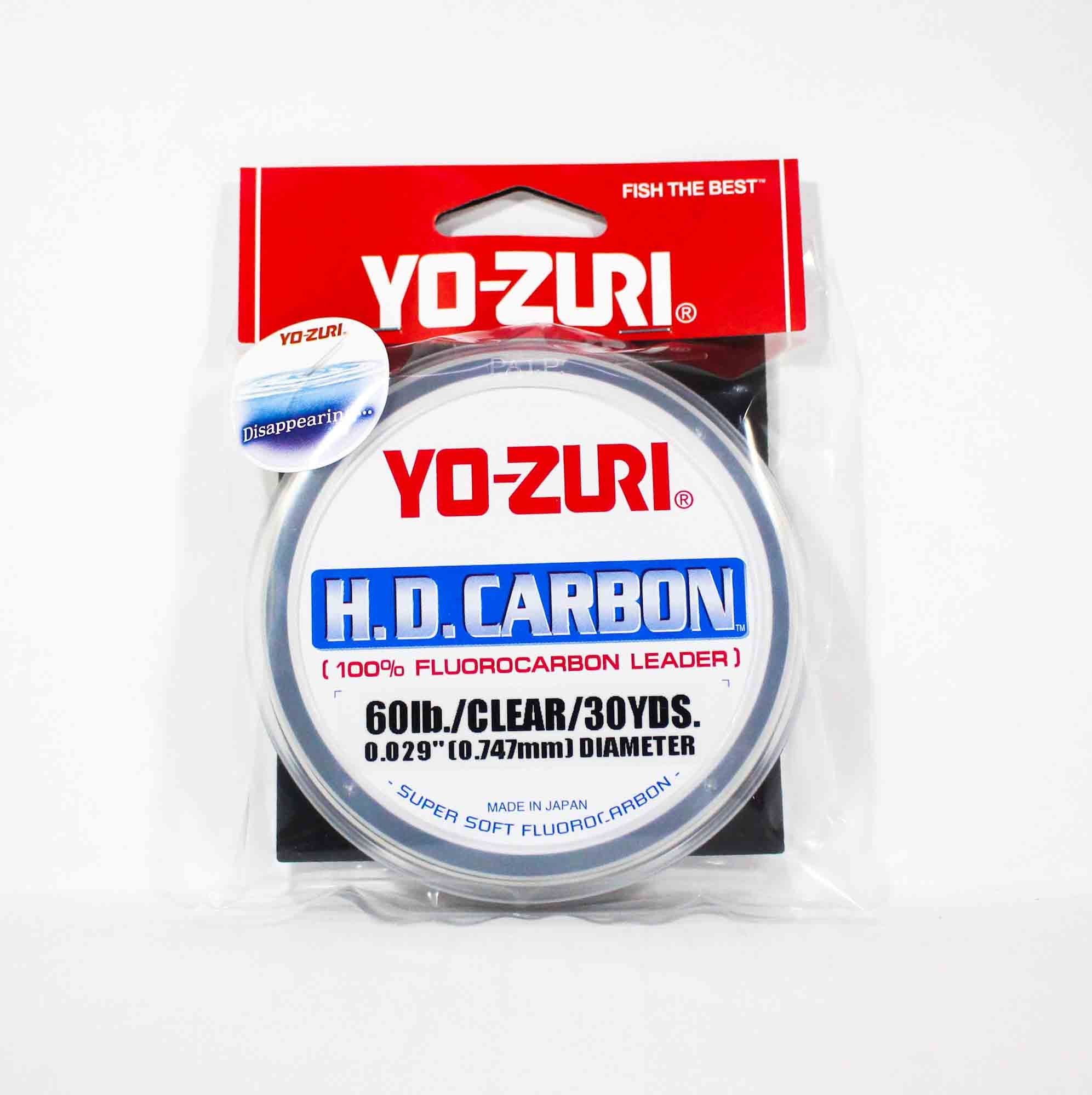 Yo Zuri Duel H.D Carbon Fluorocarbon 30 yds 60 lb R894-CL (0948)