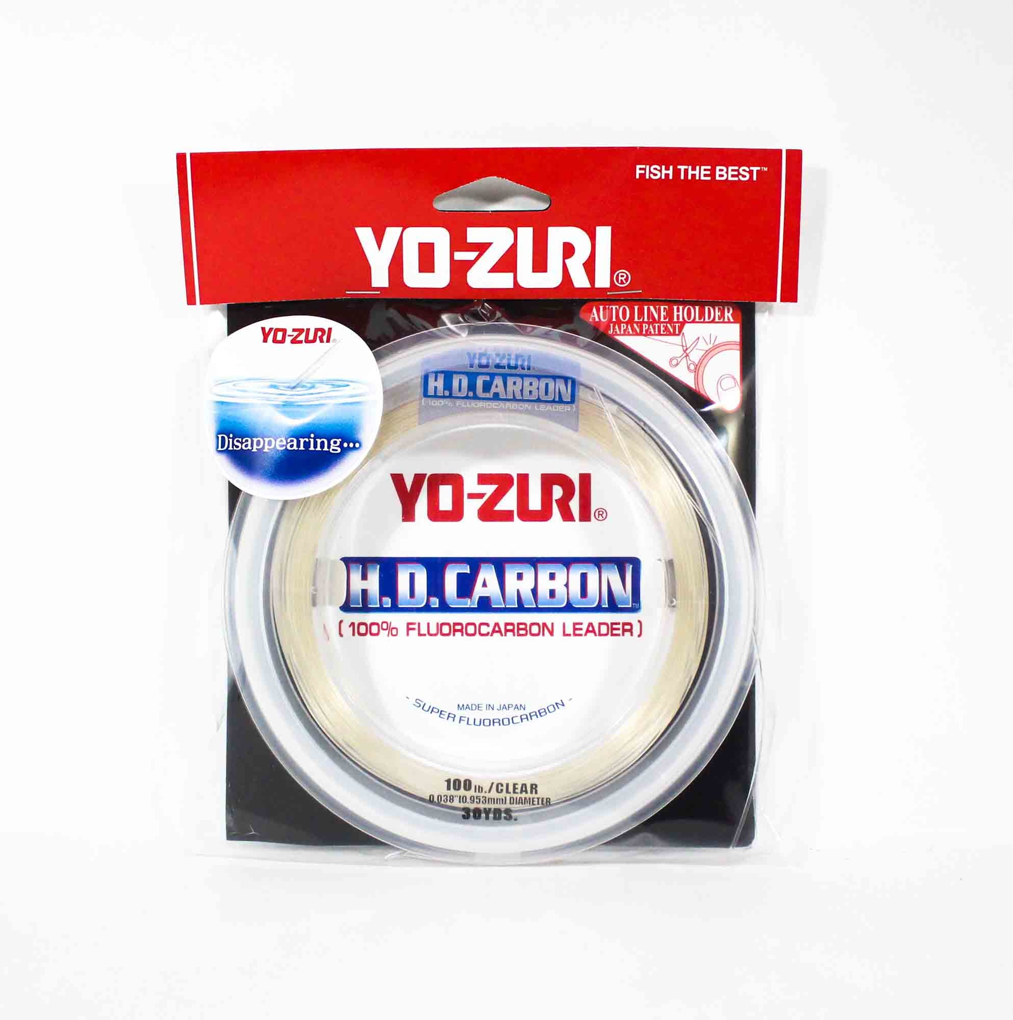 Yo Zuri Duel H.D Carbon Fluorocarbon 30 yds 100 lb R896-CL (0962)