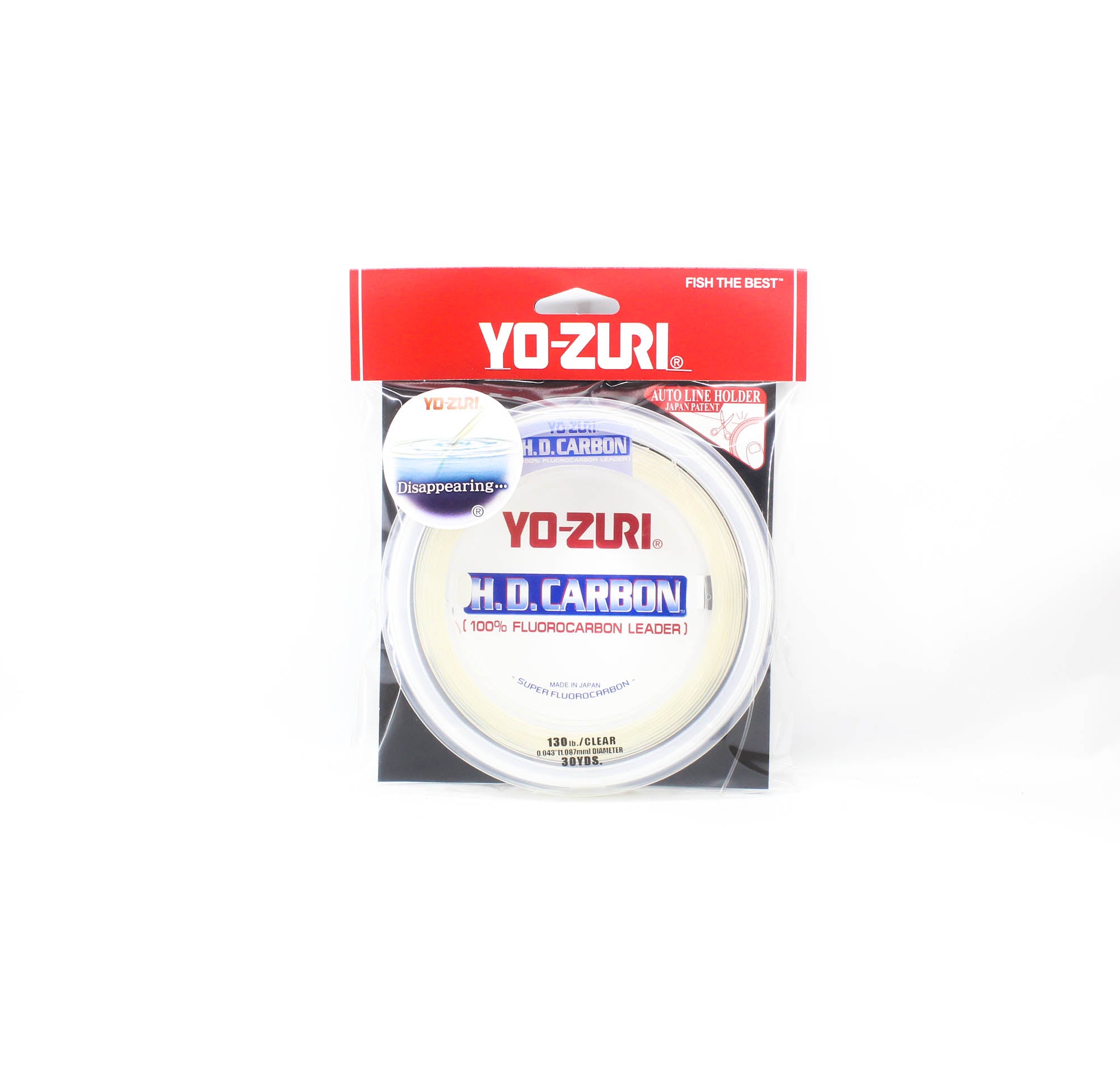 Yo Zuri Duel H.D Carbon Fluorocarbon 30 yds 130 lb R897-CL (0979)
