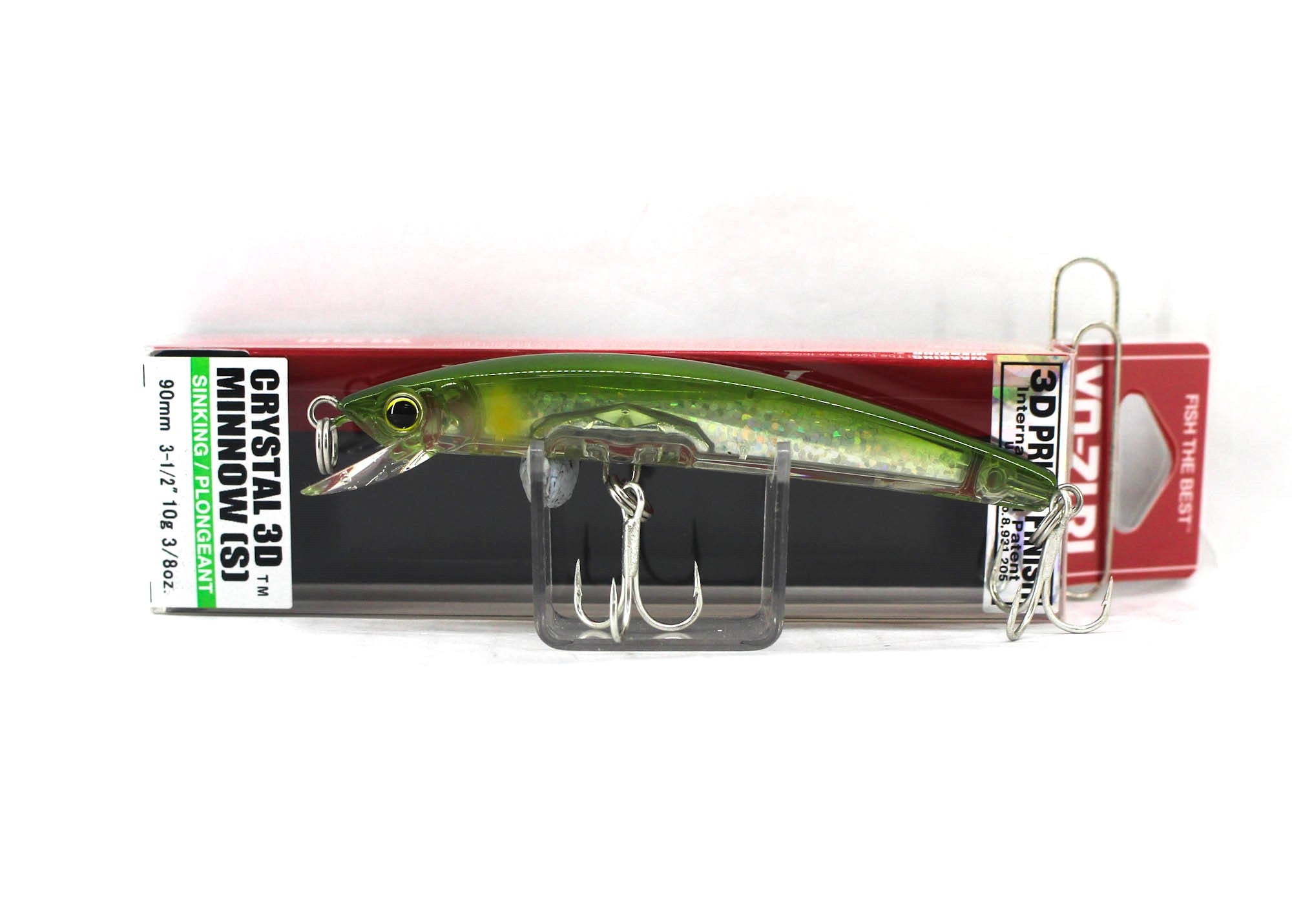 Yo Zuri 3D Crystal Minnow 90 mm Sinking Lure F1148-C44 (5976)