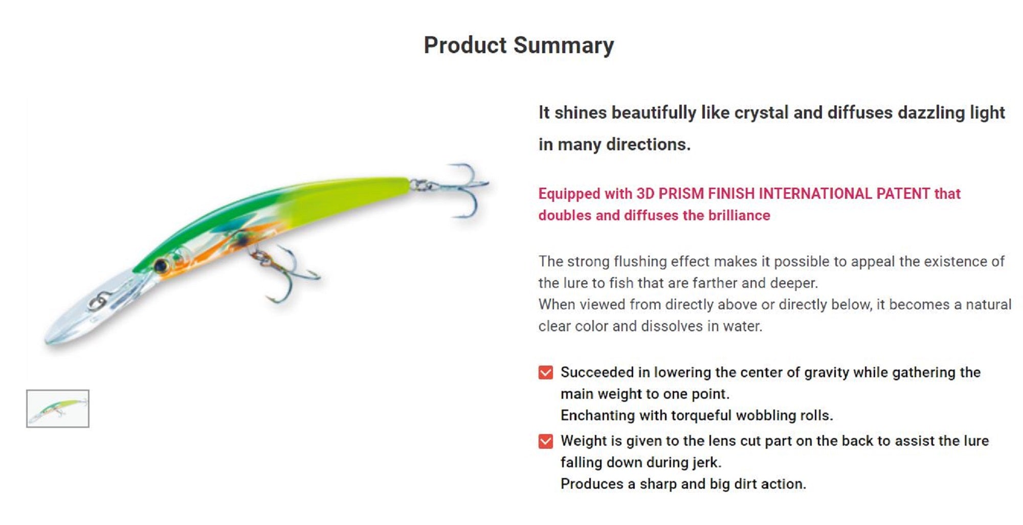 Yo Zuri 3D Crystal Minnow DD 130 mm Floating Lure F1153-C5 (6461)