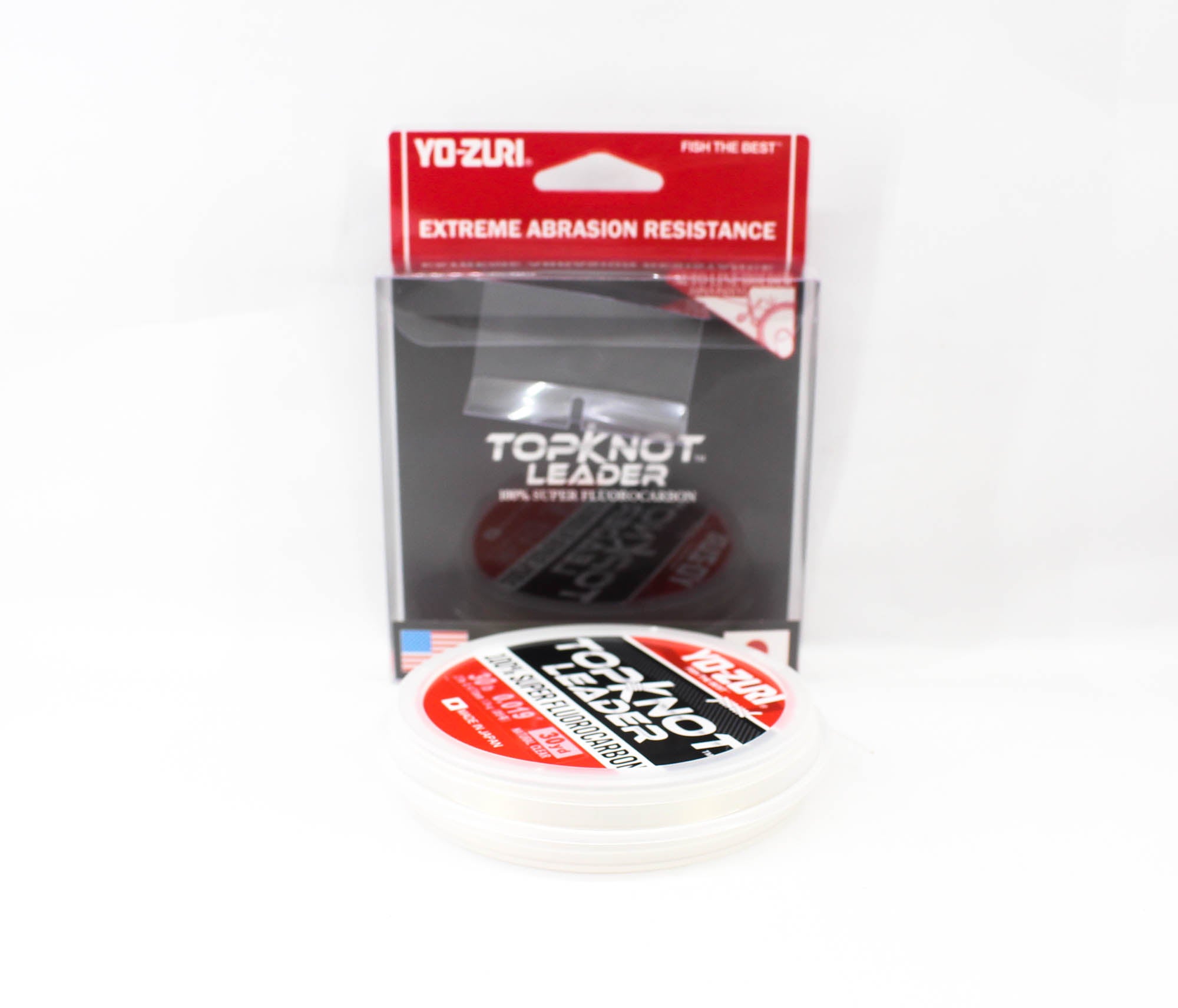 Yo Zuri Duel Topknot Leader Fluorocarbon 30lb 30yds 0.47mm R1231-NC (0692)