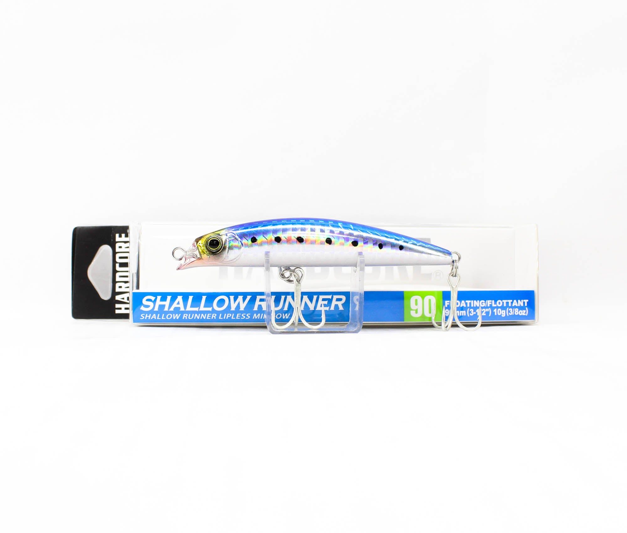 Yo Zuri Duel Hardcore 90F Shallow Runner Floating Lure F1193-HIW (5979)