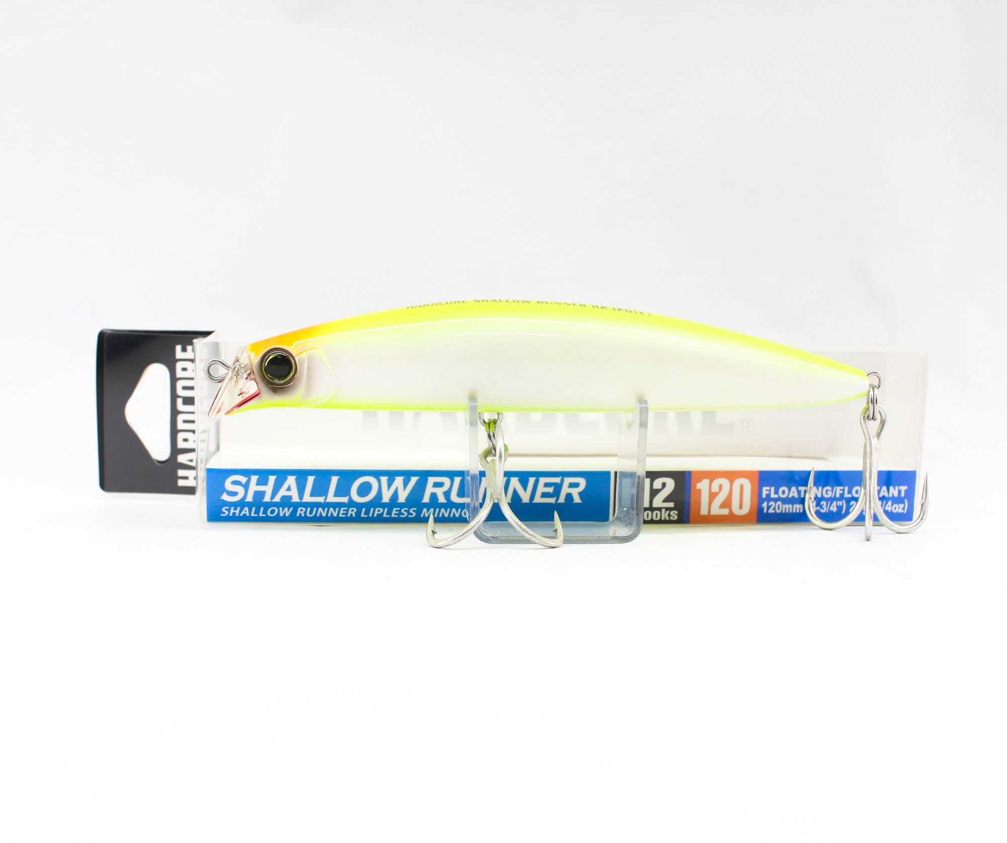 Yo Zuri Duel Hardcore 120F Shallow Runner H2 Floating Lure F1194-PCL (6143)