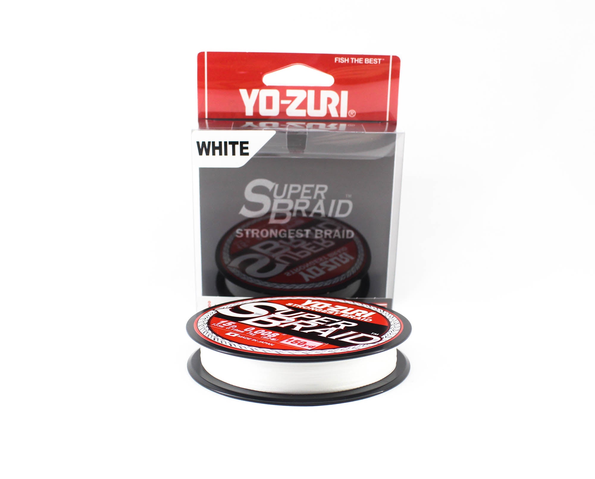Yo Zuri Duel P.E Line Super Braid 150YDS 15Lbs 0.19mm White R1257-W 1817