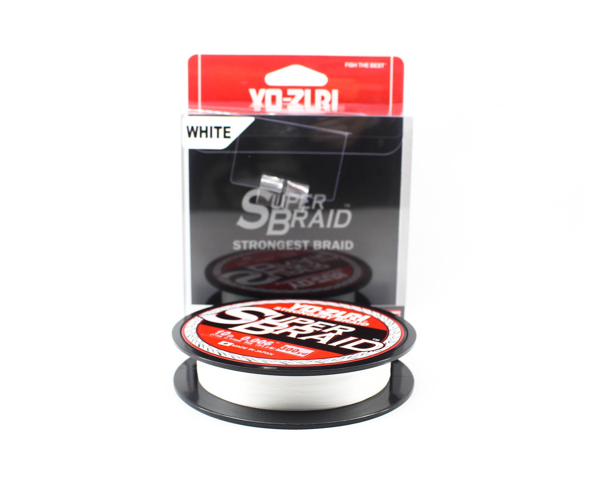 Yo Zuri Duel P.E Line Super Braid 300YDS 10Lbs 0.15mm White R1264-W 1886