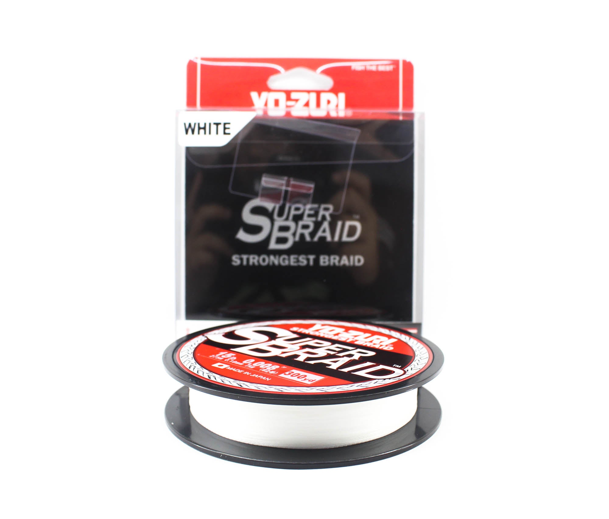Yo Zuri Duel P.E Line Super Braid 300YDS 15Lbs 0.19mm White R1265-W 1893