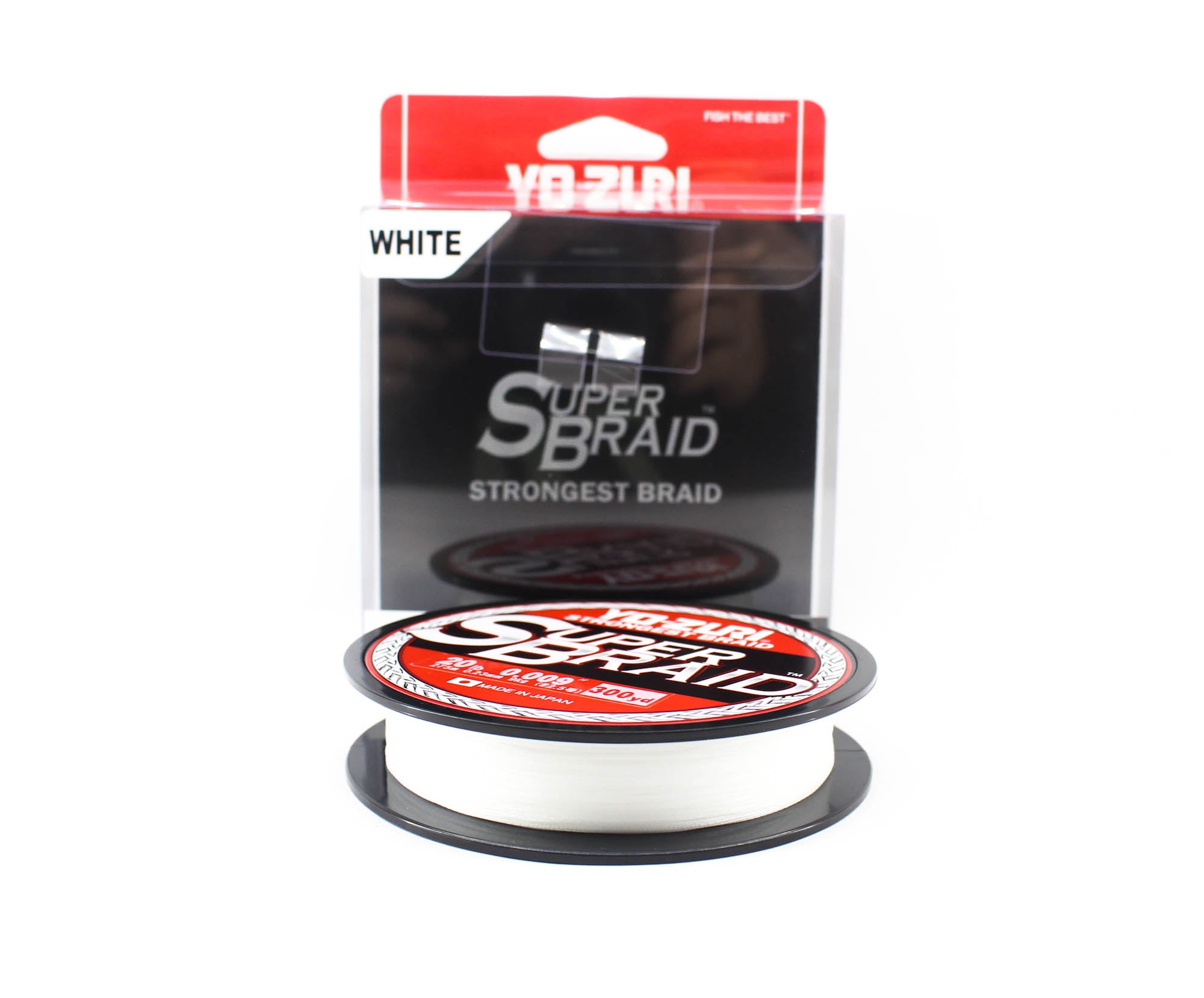 Yo Zuri Duel P.E Line Super Braid 300YDS 20Lbs 0.23mm White R1266-W 1909