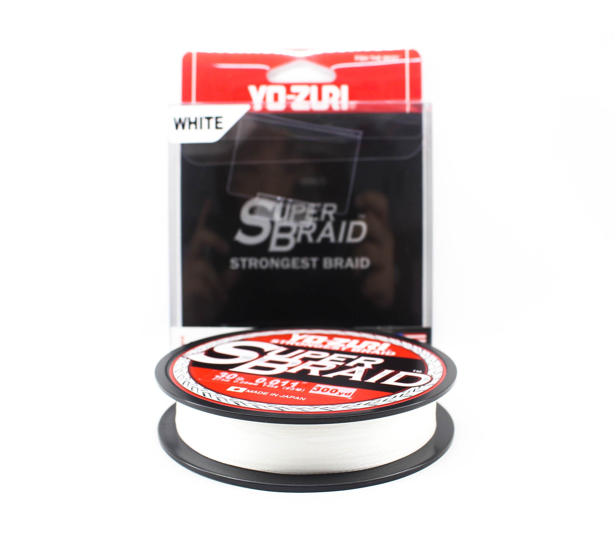 Yo Zuri Duel P.E Line Super Braid 300YDS 30Lbs 0.28mm White R1267-W 1916