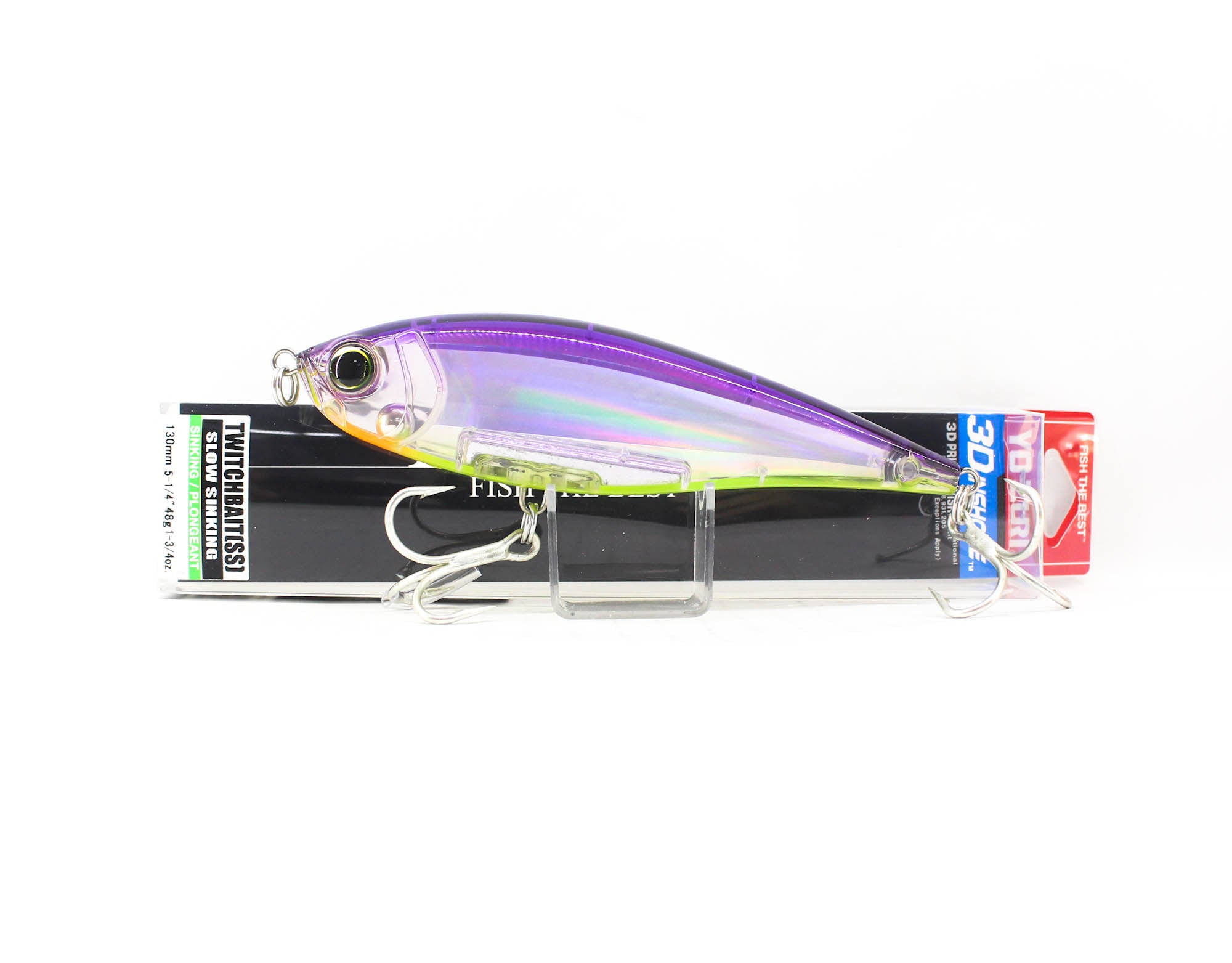 Yo Zuri Duel 3D Inshore Twitchbait 130SS Slow Sinking Lure R1349-V (2036)