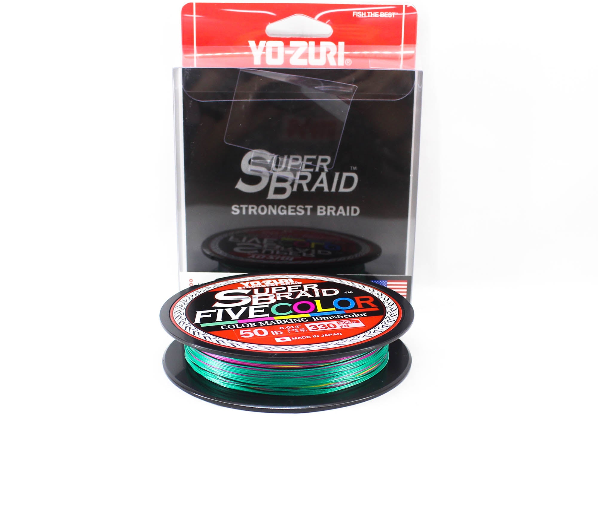 Yo Zuri Duel P.E Line Super Braid 330YDS 50Lbs (0.36mm) 5C R1464 (5174)