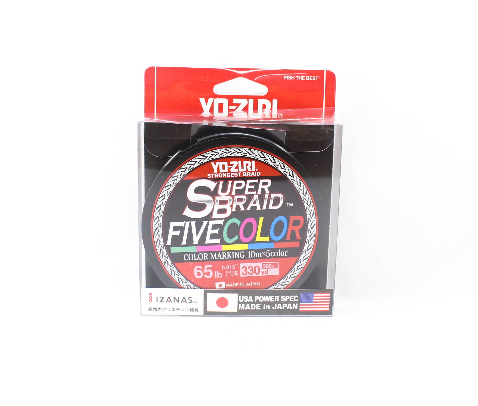 Yo Zuri Duel P.E Line Super Braid 330YDS 65Lbs (0.41mm) 5C R1465 (5181)