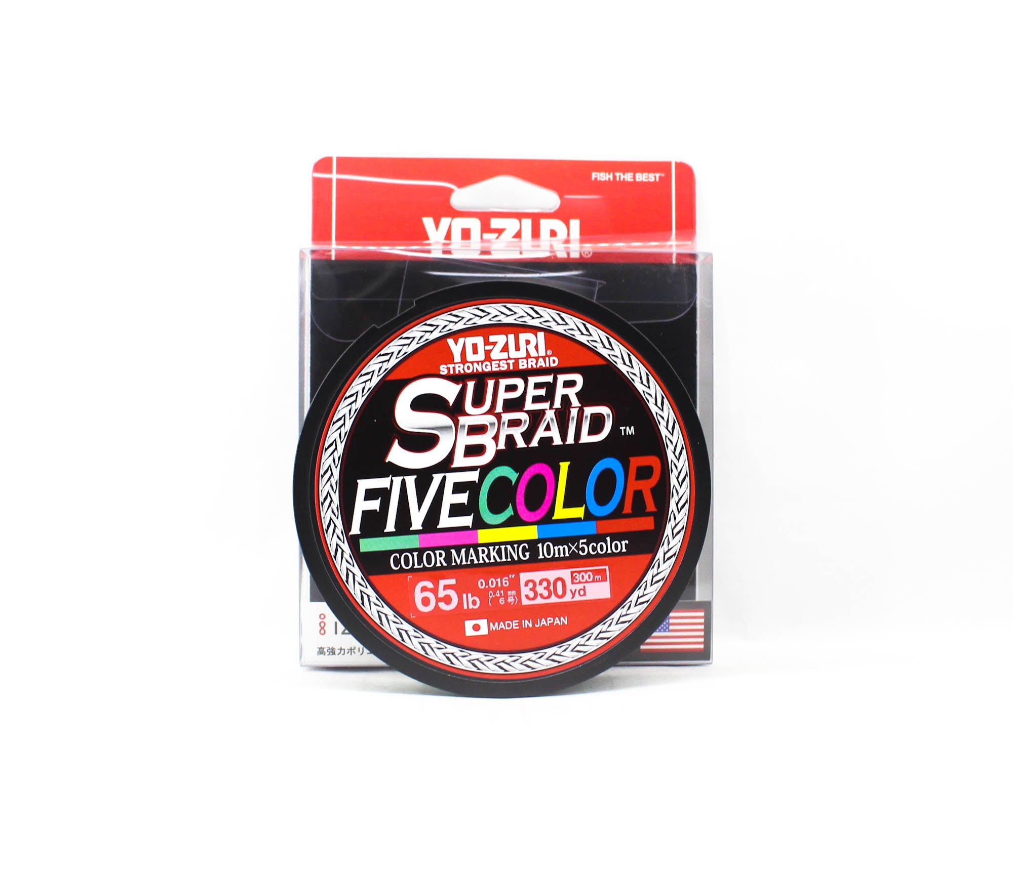 Yo Zuri Duel P.E Line Super Braid 330YDS 65Lbs (0.41mm) 5C R1465 (5181)