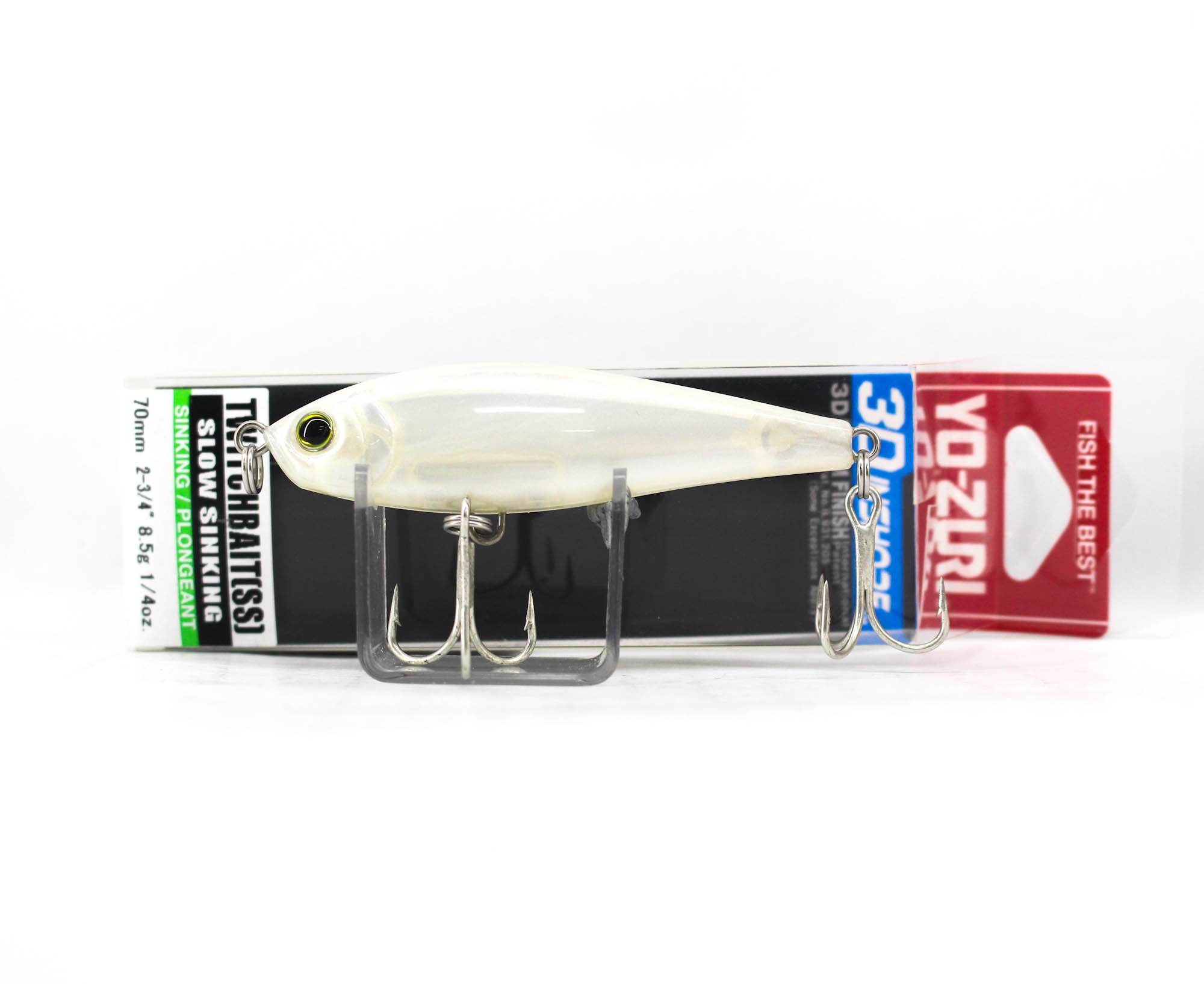 Yo Zuri Duel 3D Inshore Twitchbait 70SS Slow Sinking Lure R1207-PL (0833)