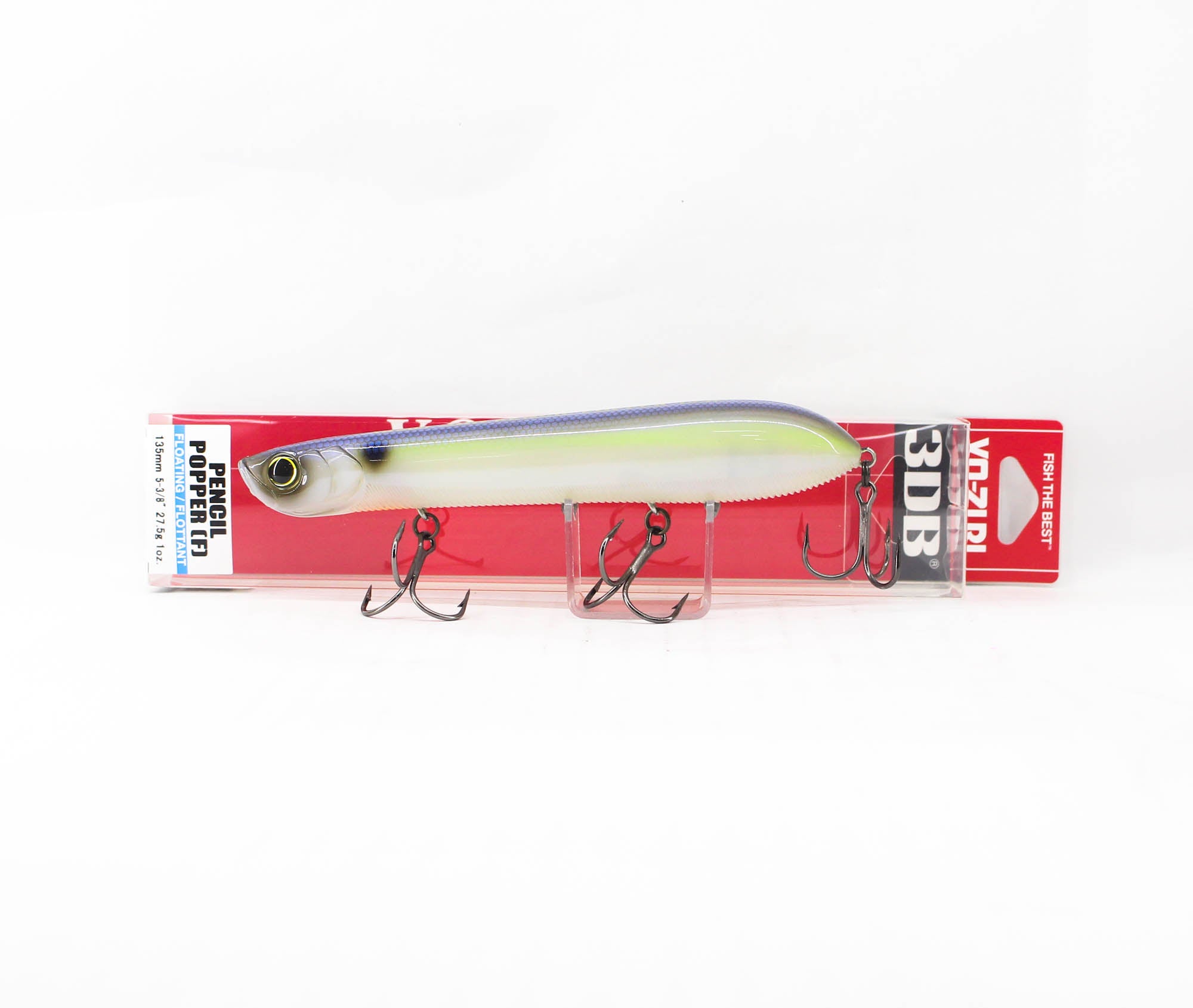 Poisson Nageur Yo-Zuri 3DB Pencil Popper (F) 13,5cm - Leurre de la pêche Poisson Nageur Yo-Zuri 3DB Pencil Popper (F) 13,5cm - Leurre de la pêche