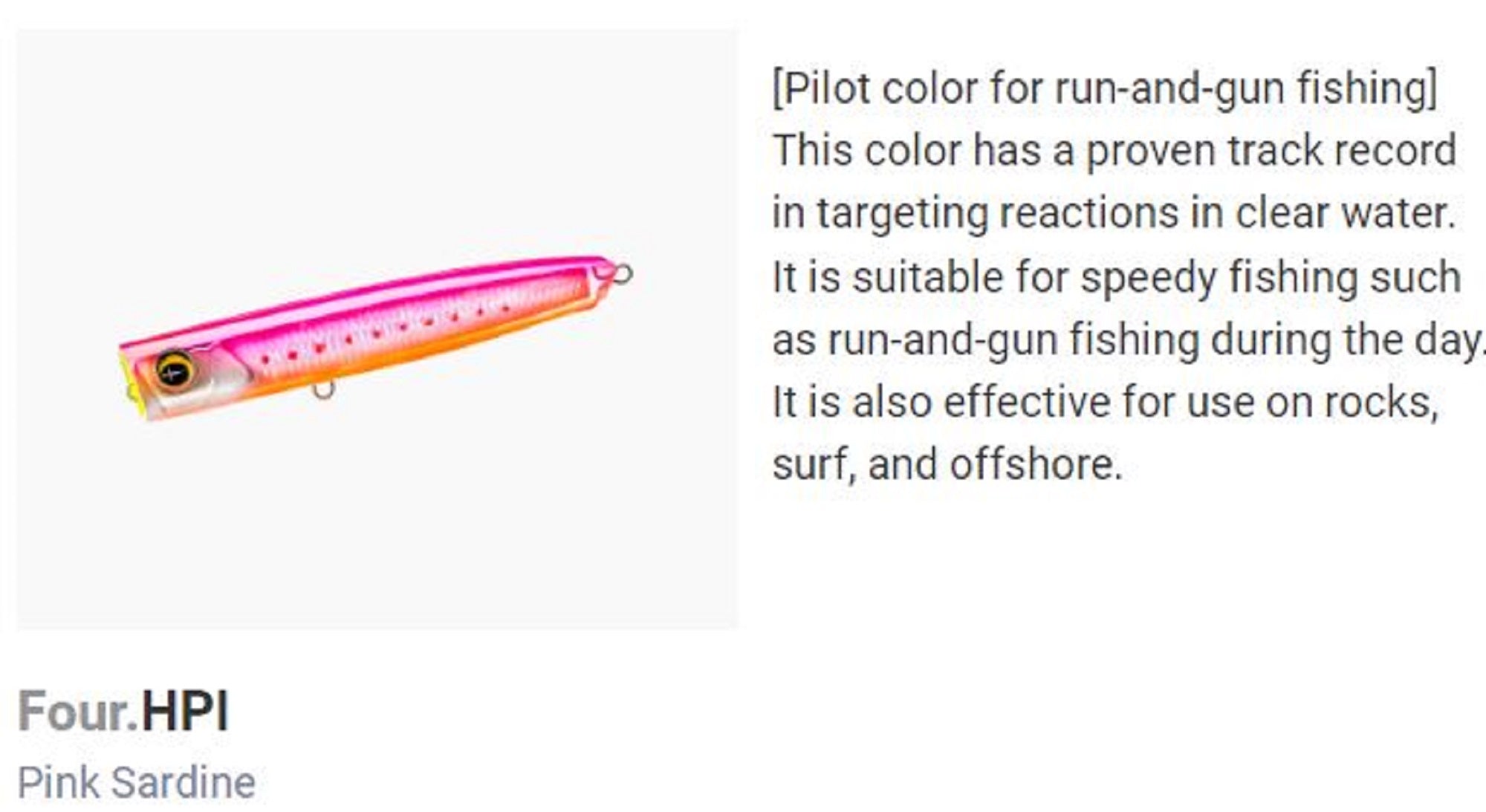 Yo Zuri Duel Sonic Boom SB Pop 120F Floating Lure F1248-HPI (1571)