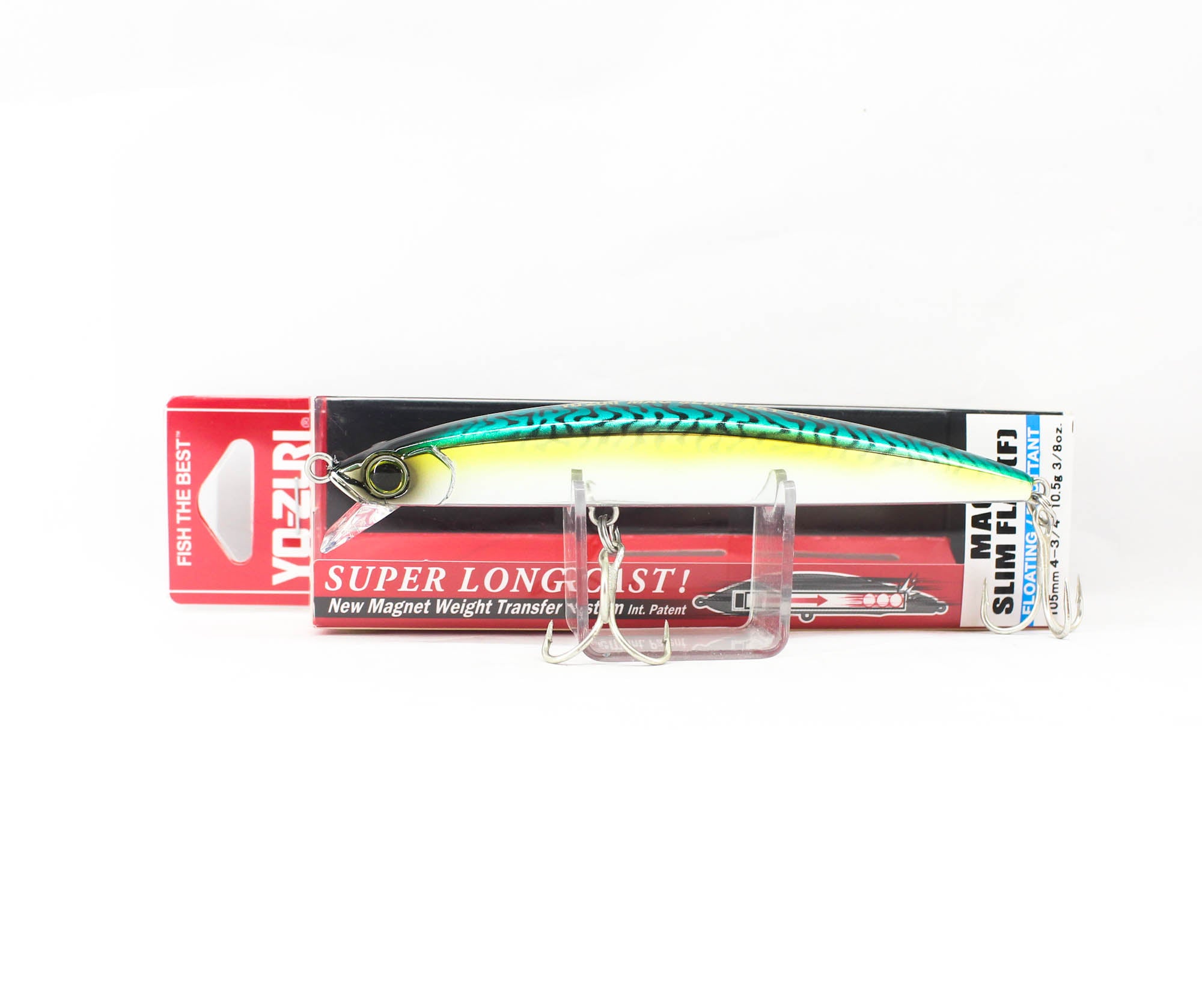 Yo Zuri Mag Slim Flat 105 Flottant Leurre R1539-HAJ (4565 Yo Zuri Mag Slim Flat 105 Flottant Leurre R1539-HAJ (4565