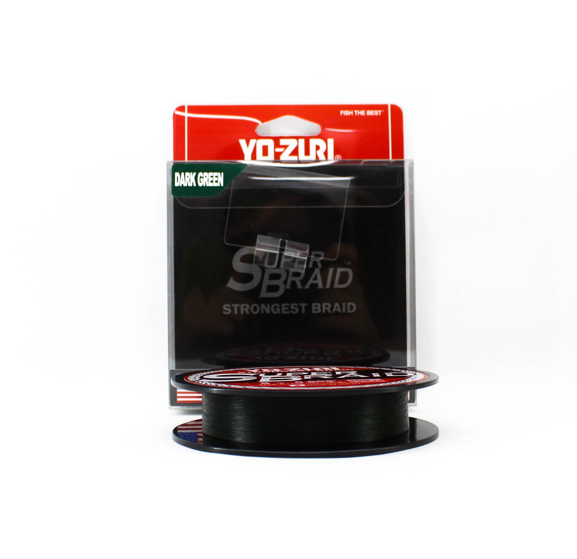 Yo Zuri Duel P.E Line Super Braid 300YDS 8Lbs 0.13mm Green R1545-DG (7627)