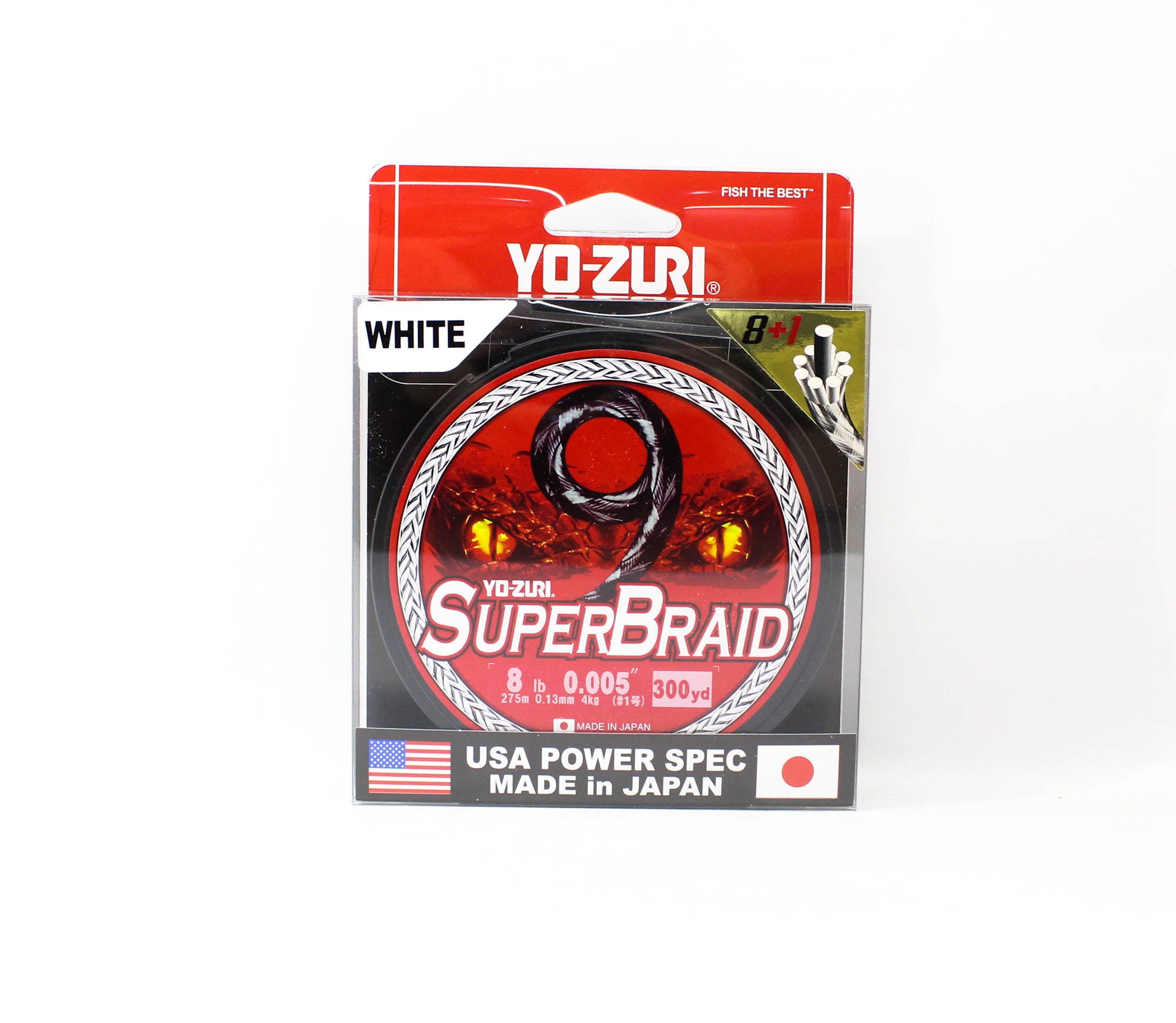 Yo Zuri Duel P.E Line Super Braid 9 300YDS 8lbs (0.13mm) (0023)