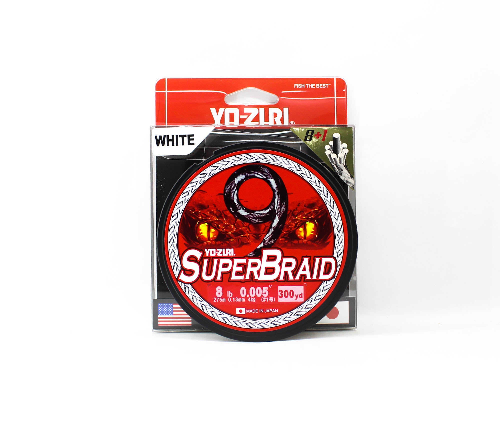 Yo Zuri Duel P.E Line Super Braid 9 300YDS 8lbs (0.13mm) (0023)