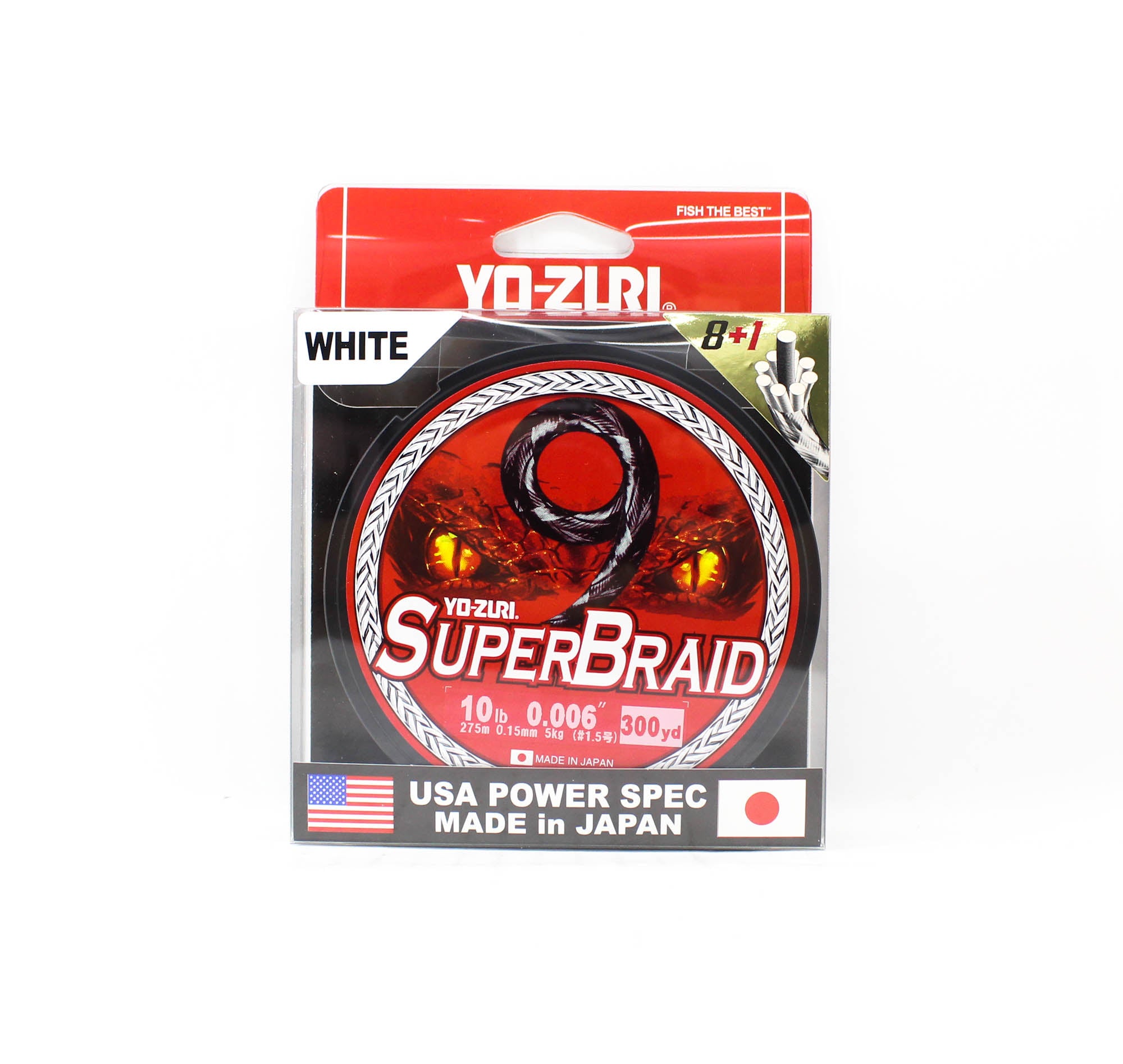 Yo Zuri Duel P.E Line Super Braid 9 300YDS 10lbs (0.15mm) (0047)