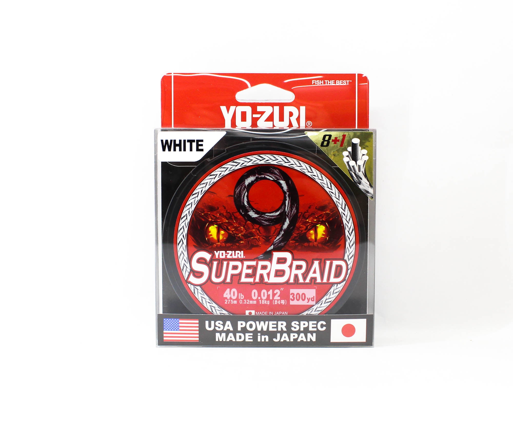 Yo Zuri Duel P.E Line Super Braid 9 300YDS 40lbs (0.32mm) (0122)