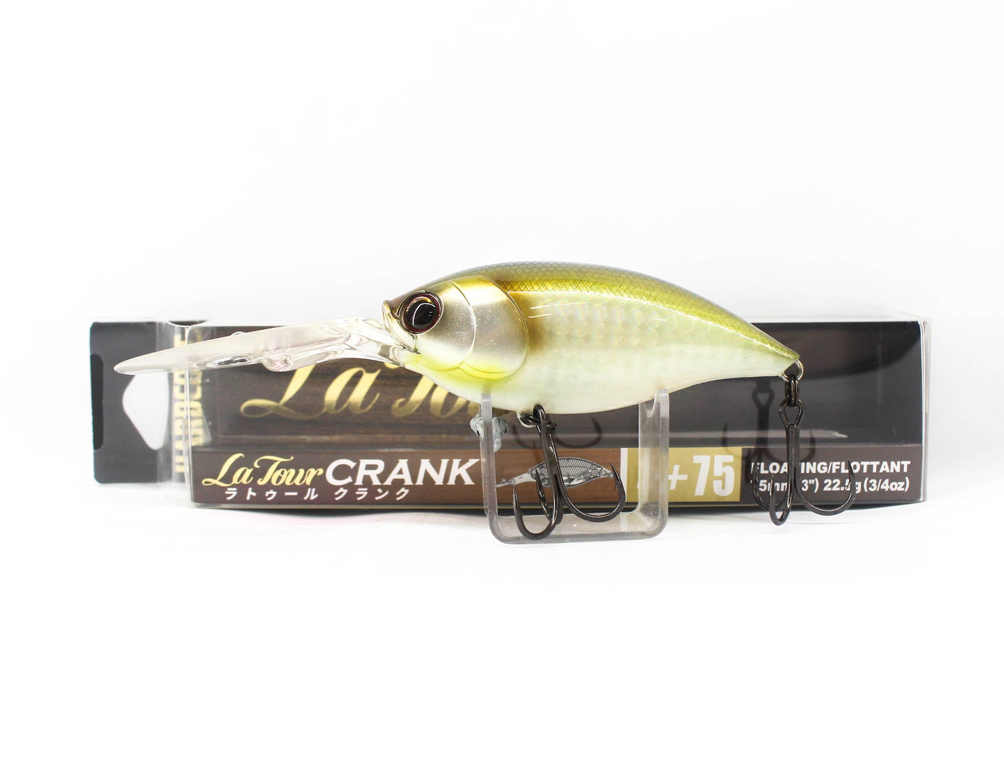 Yo Zuri La Tour Crank 4+ 75F Floating Lure R1581-GGZS (2157)
