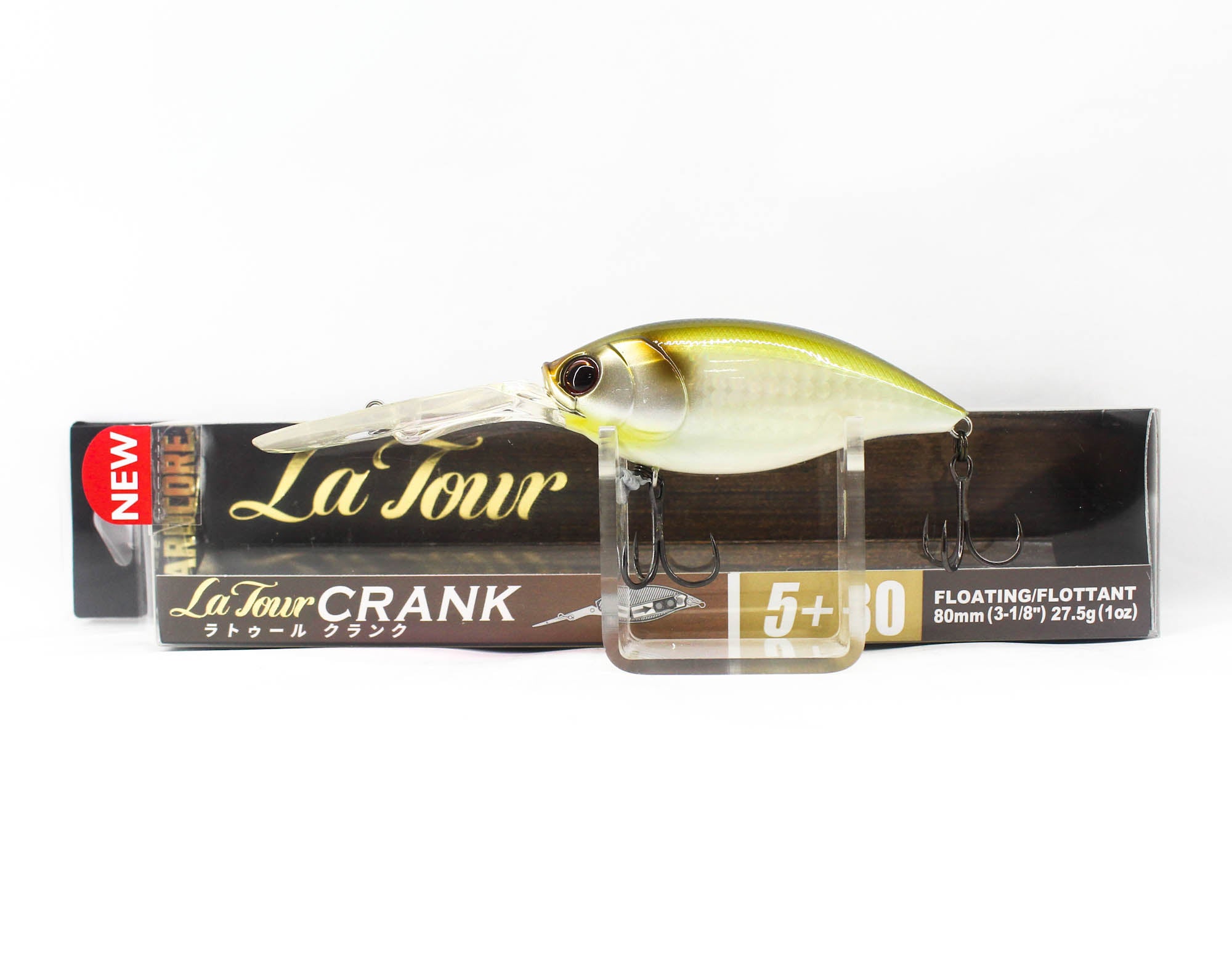 Yo Zuri La Tour Crank 5+ 80F Floating Lure R1582-GGZS (2232)
