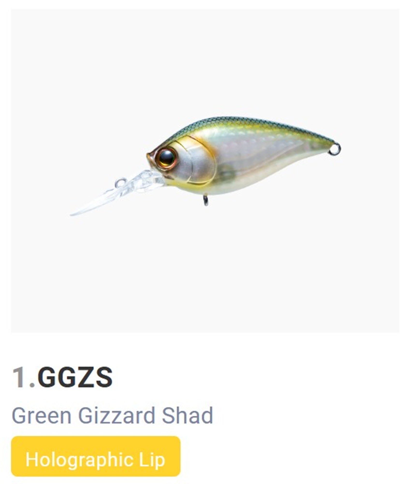 Yo Zuri La Tour Crank 5+ 80F Floating Lure R1582-GGZS (2232)